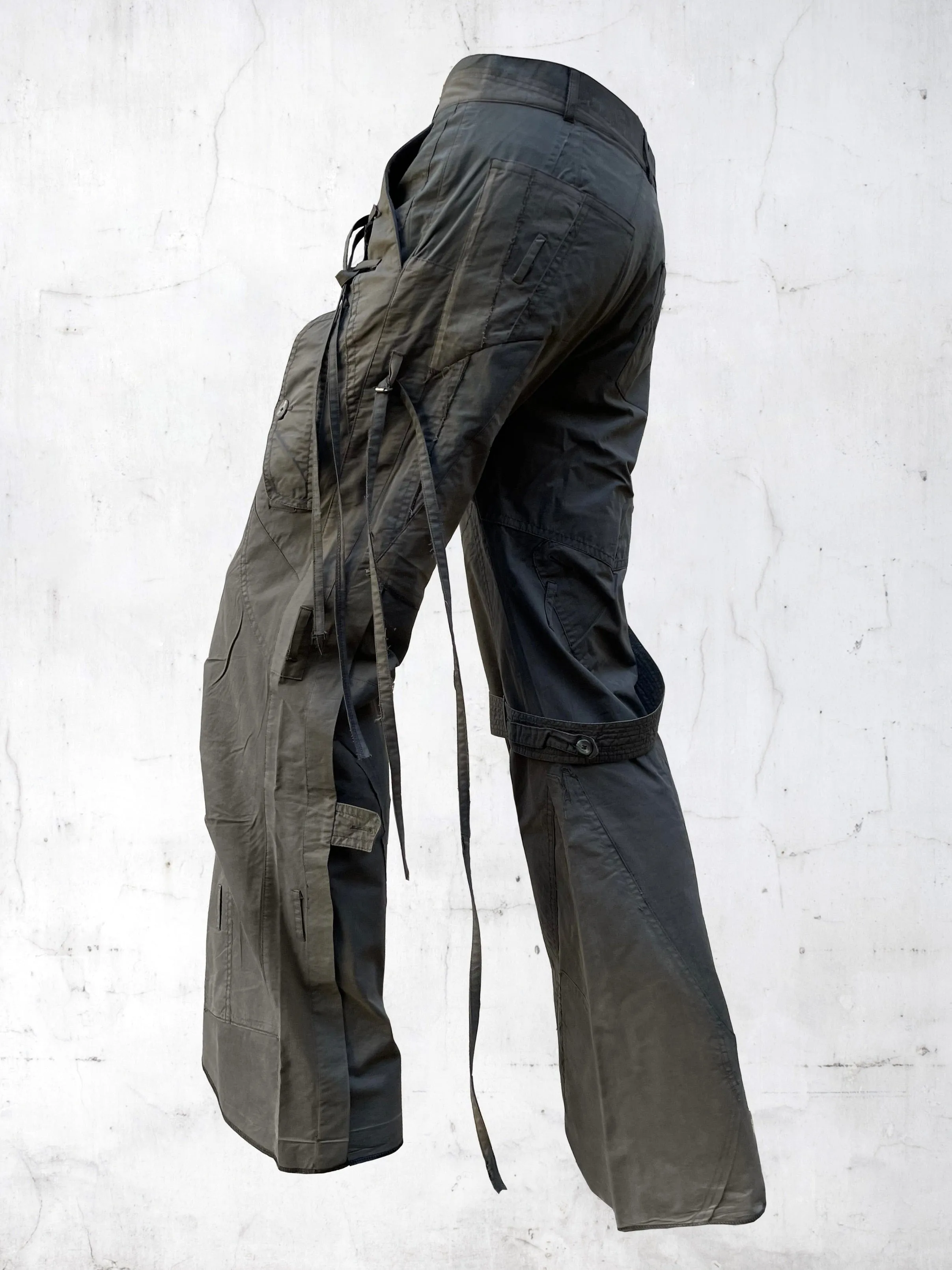 SUBMARINE PATCHWORK PANTS KAKI sold by APOC product image thumbnail 3