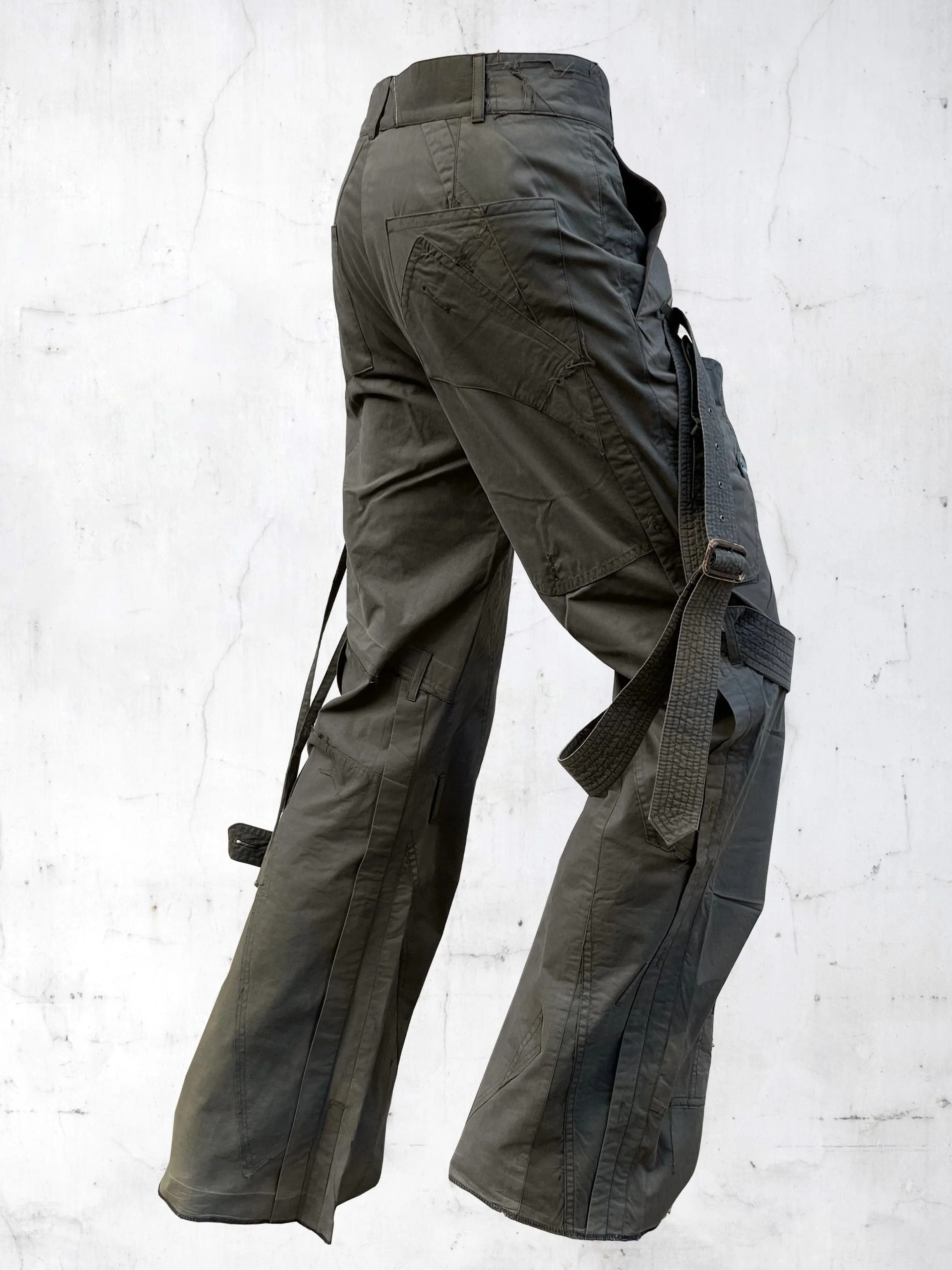 SUBMARINE PATCHWORK PANTS KAKI sold by APOC product image thumbnail 2