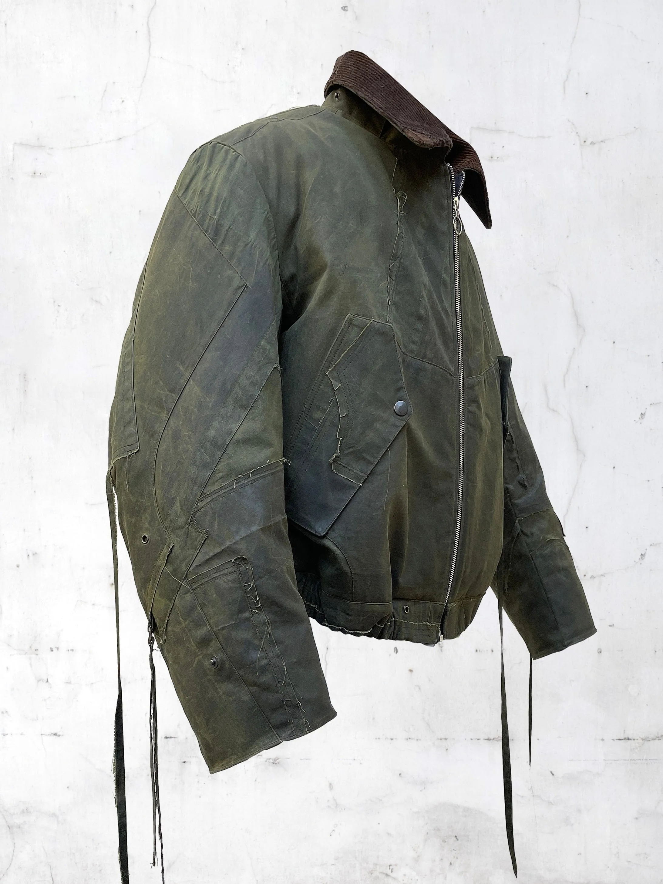 PATCHWORK BOMBER JACKET VERT sold by APOC product image thumbnail 2