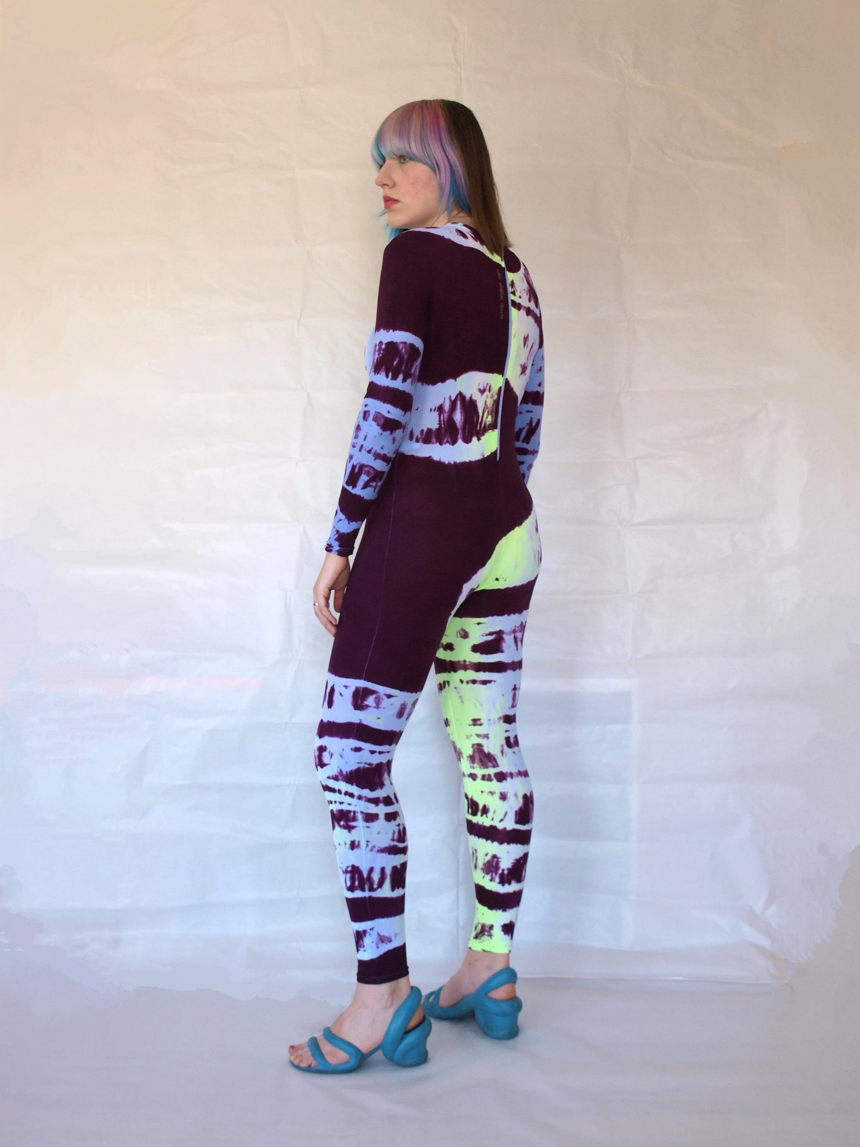 Hand Dyed Catsuit Multicolour sold by APOC product image thumbnail 4