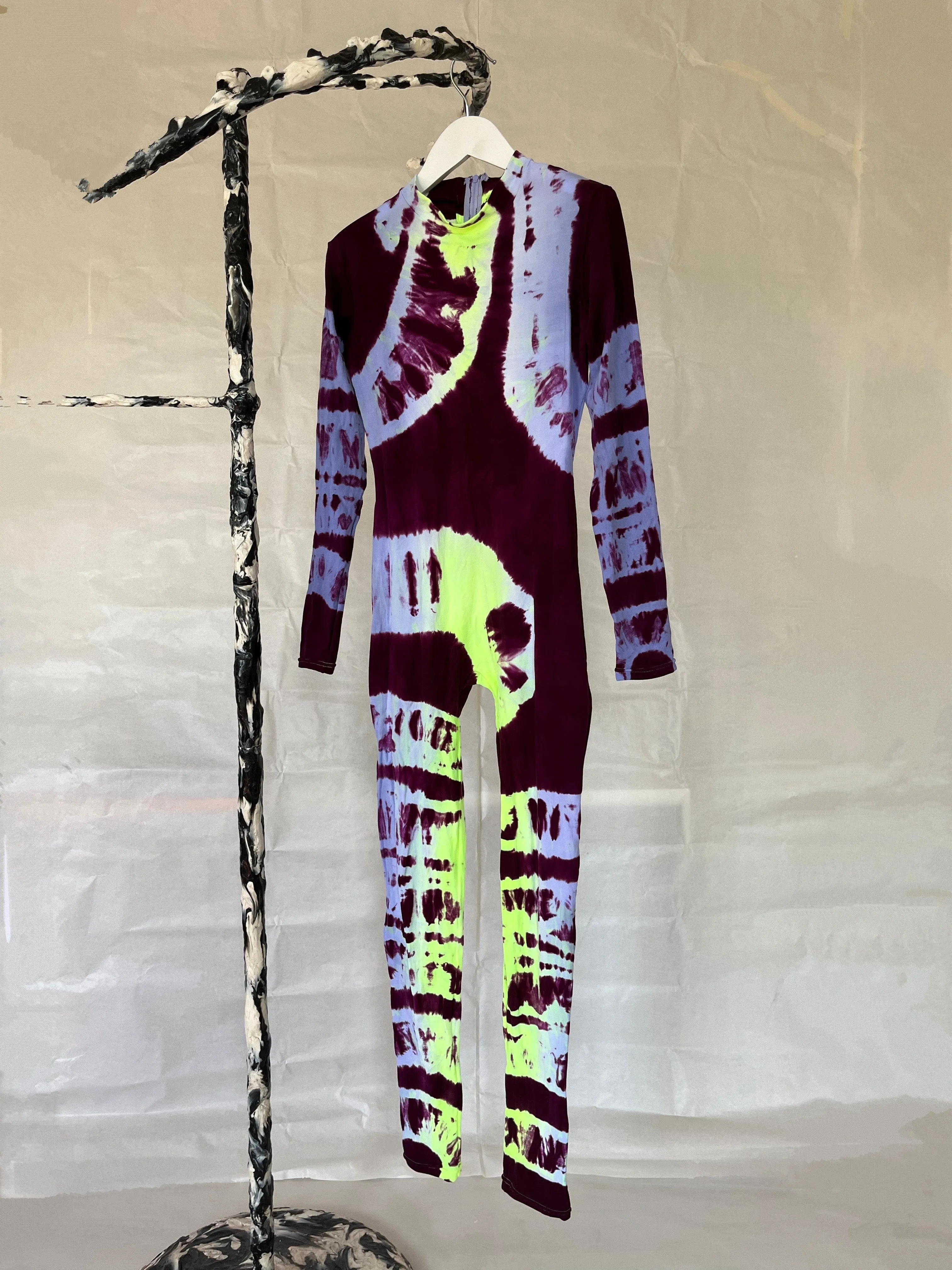 Hand Dyed Catsuit Multicolour sold by APOC product image thumbnail 3