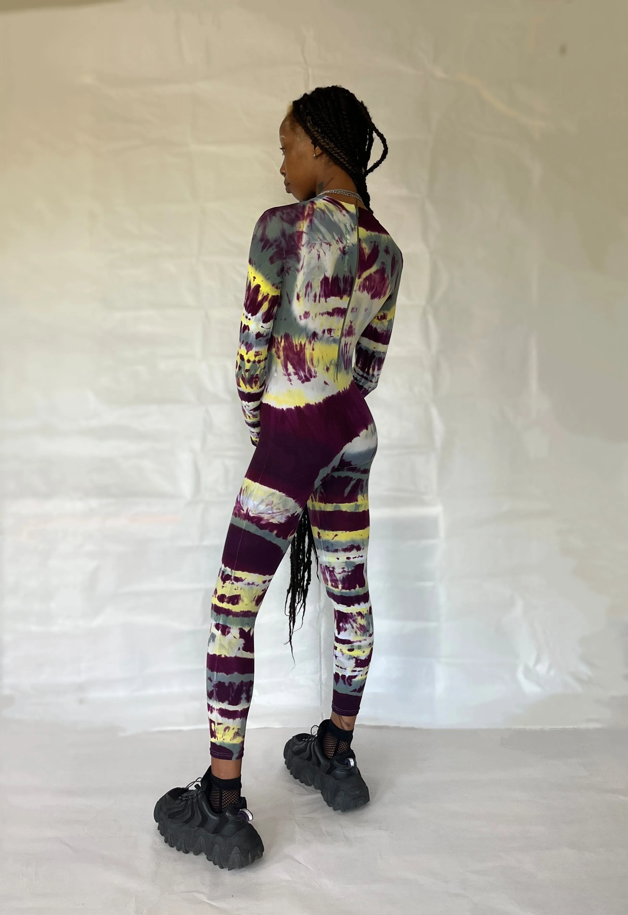 Hand Dyed Catsuit Multicolour sold by APOC product image thumbnail 4