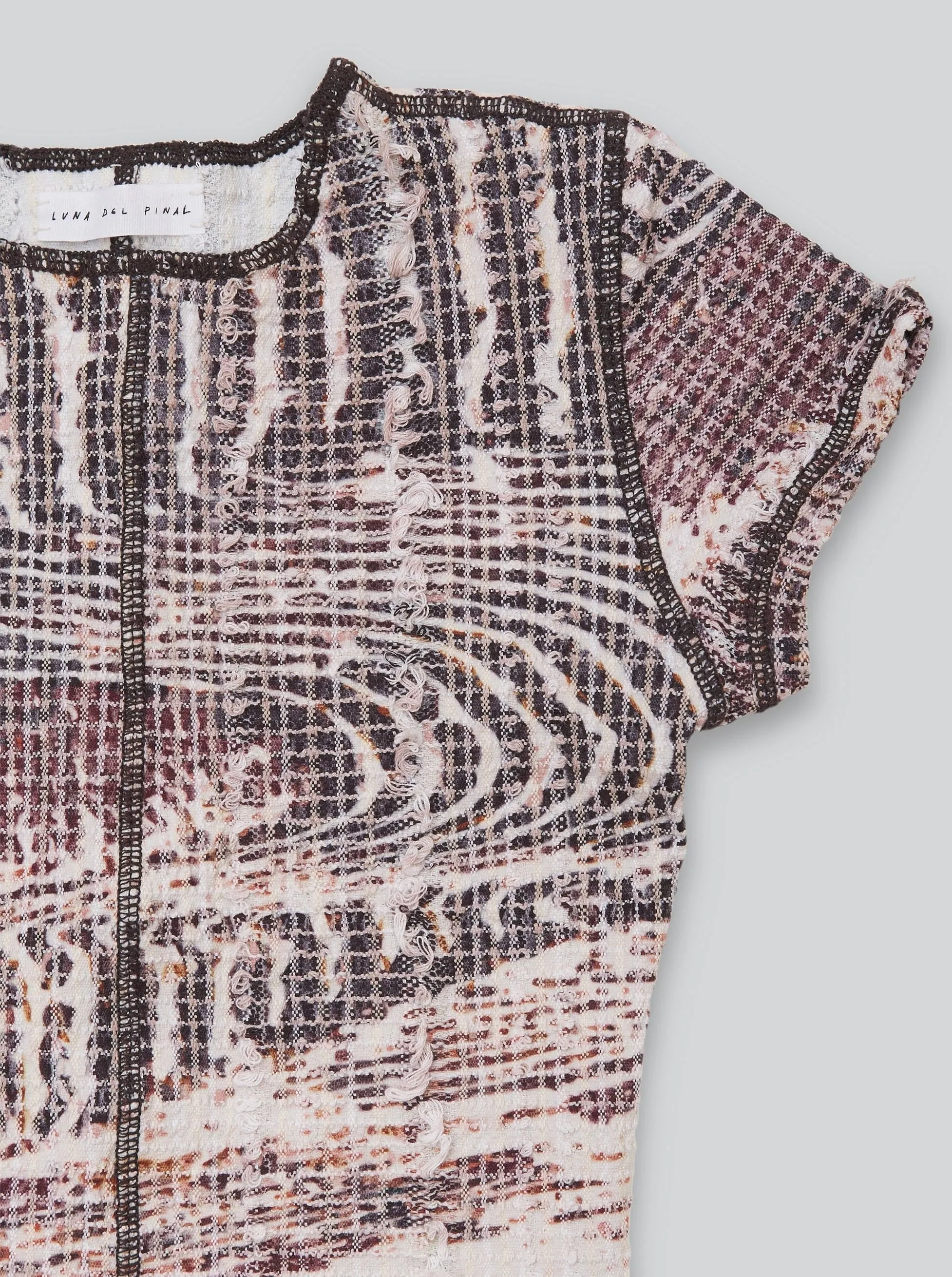 Topographic Stretch Weave Tee sold by APOC product image thumbnail 2