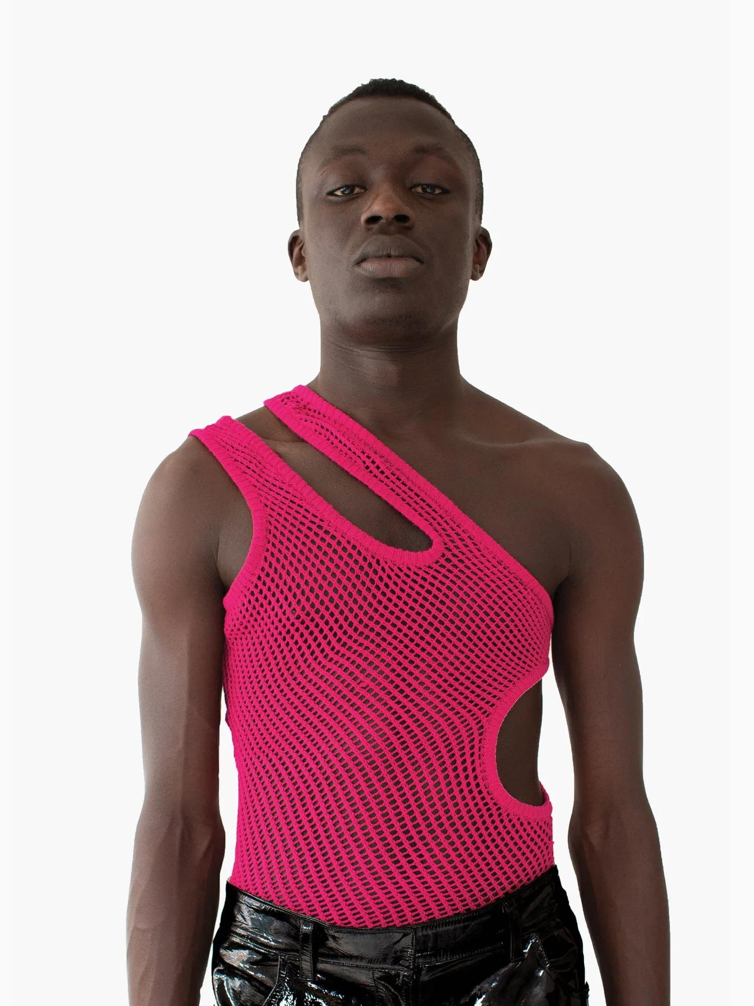 Cut-Out String Vest Pink sold by APOC product image thumbnail 3