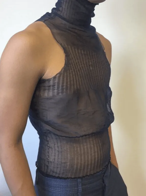 Monofilament turtleneck made by APOC