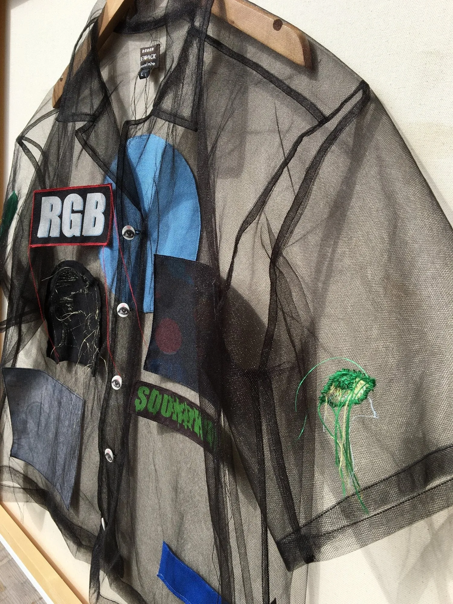 Tulle Collage Resort Shirt sold by APOC product image thumbnail 3