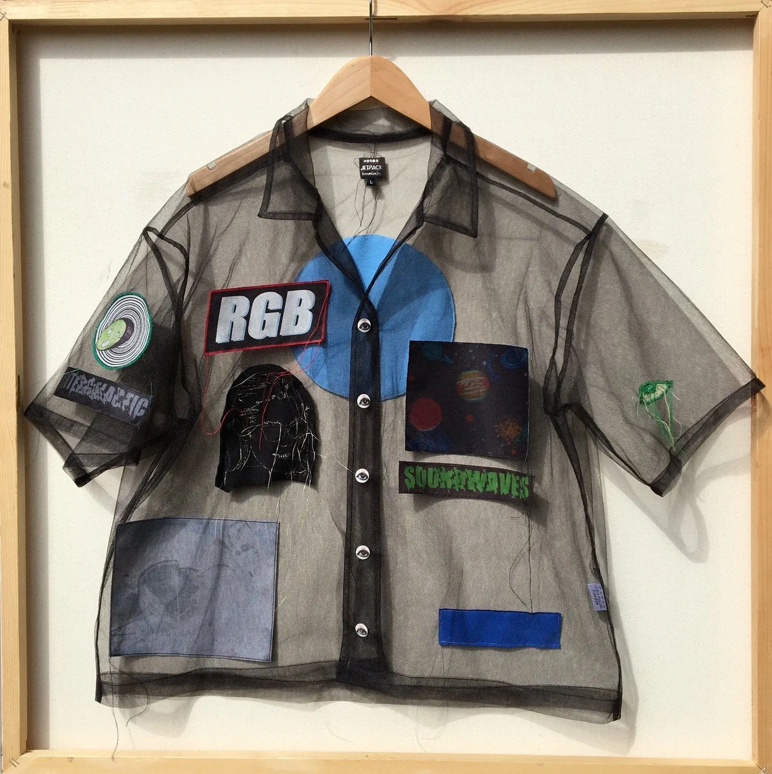 Tulle Collage Resort Shirt sold by APOC