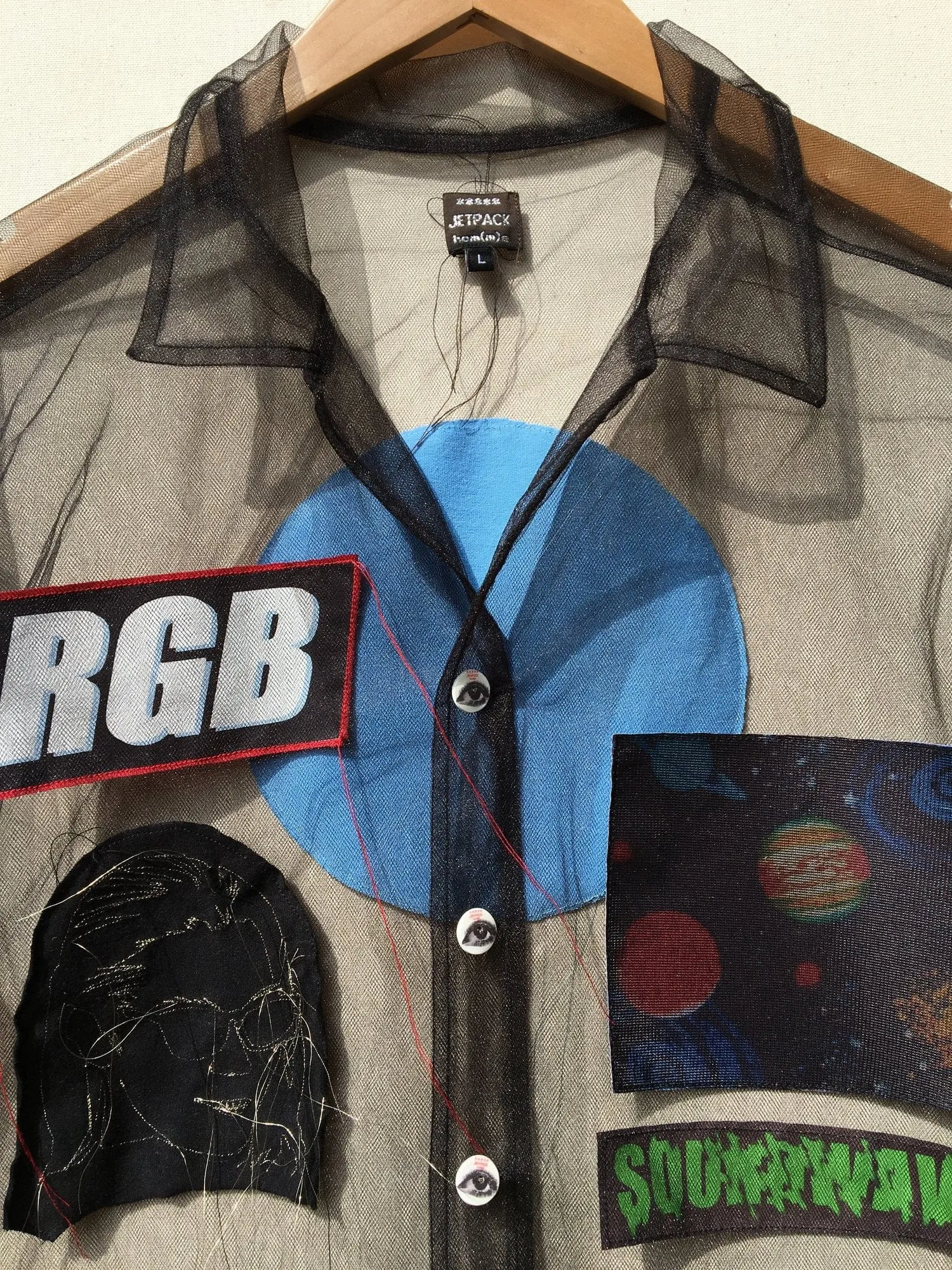 Tulle Collage Resort Shirt sold by APOC product image thumbnail 2
