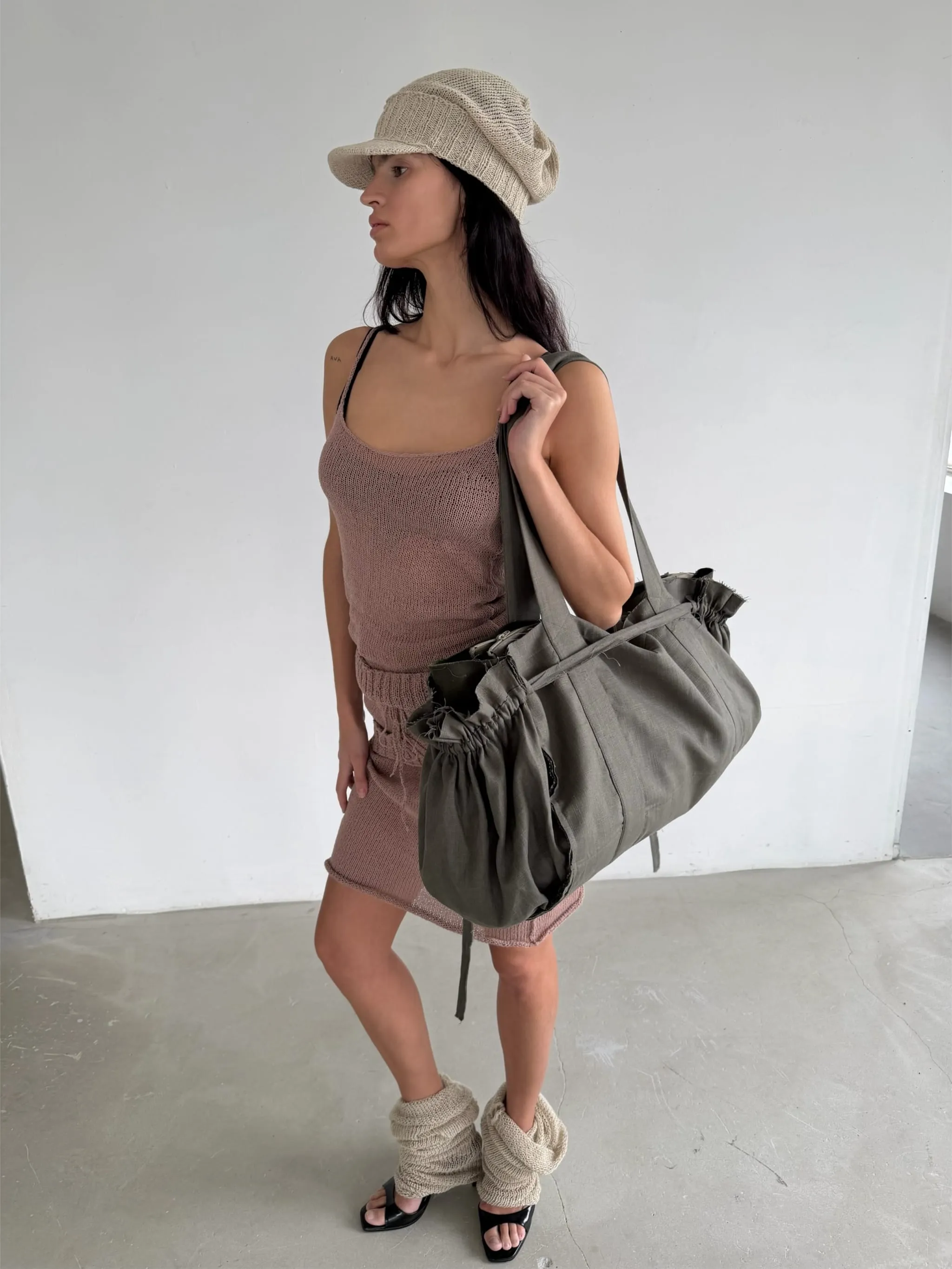 Big Tote “Mother’s bag” Green sold by APOC product image thumbnail 3