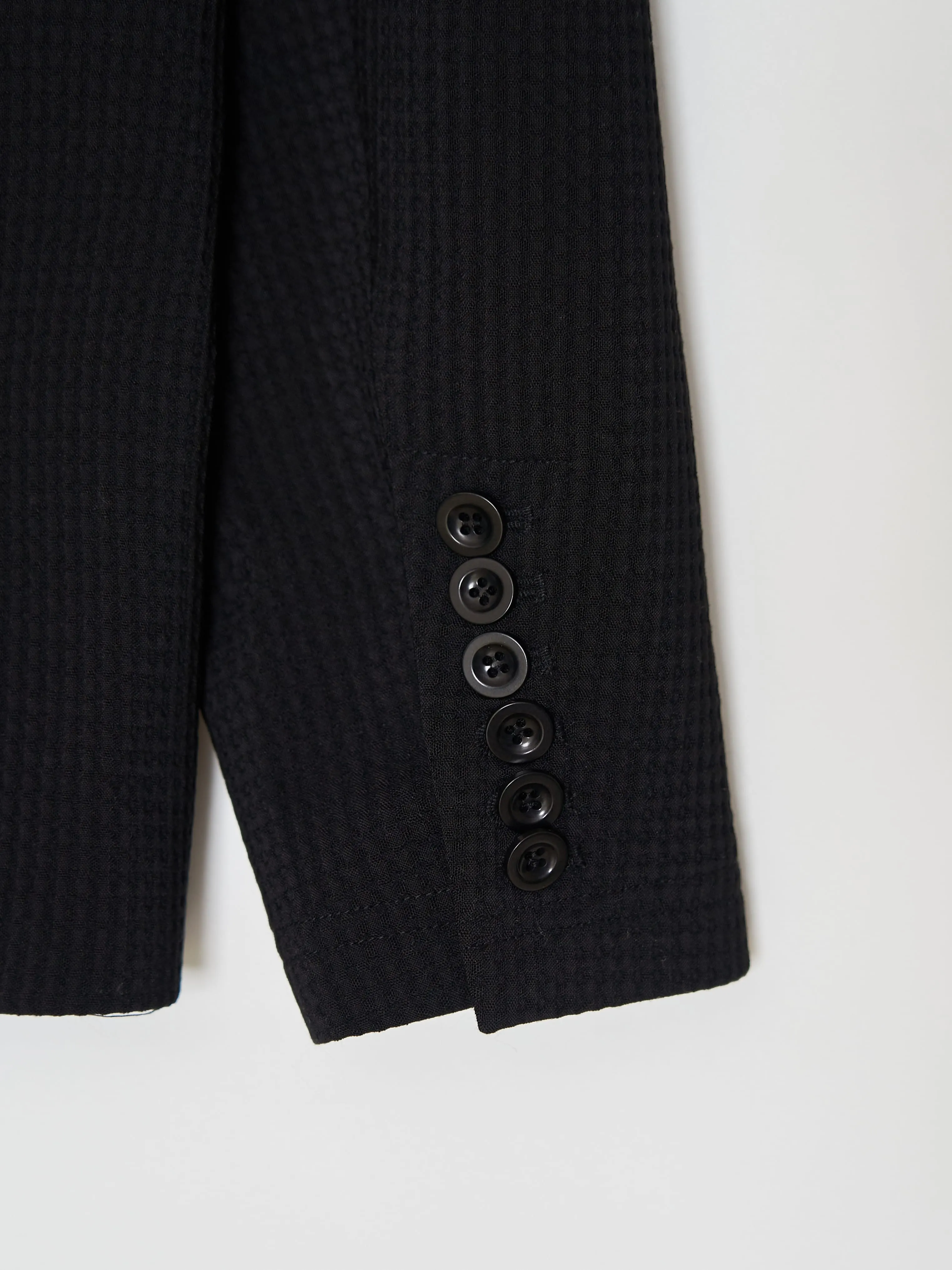 Tailored Hooded Jacket 001 _ Black sold by APOC product image thumbnail 4