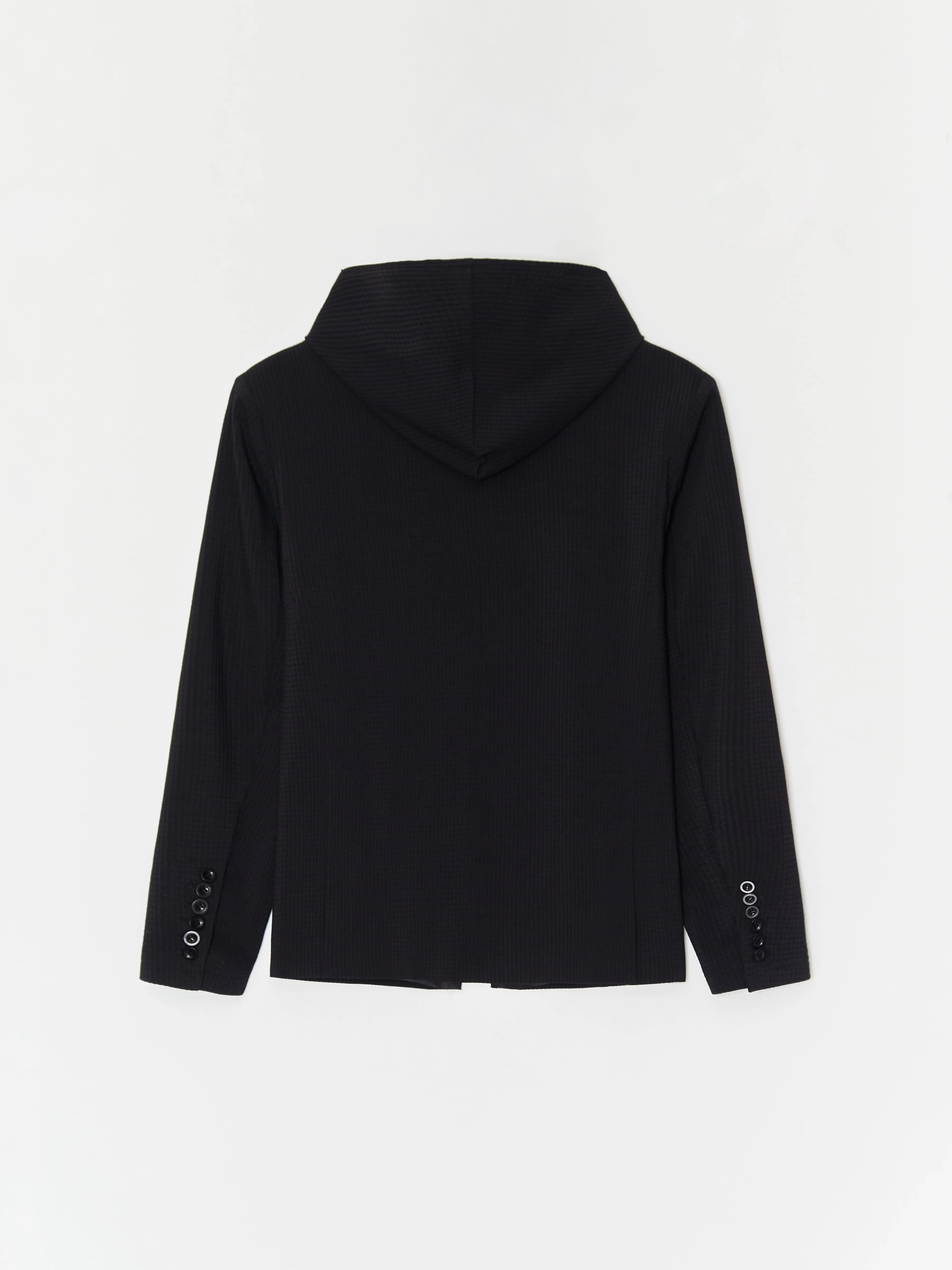 Tailored Hooded Jacket 001 _ Black sold by APOC product image thumbnail 2