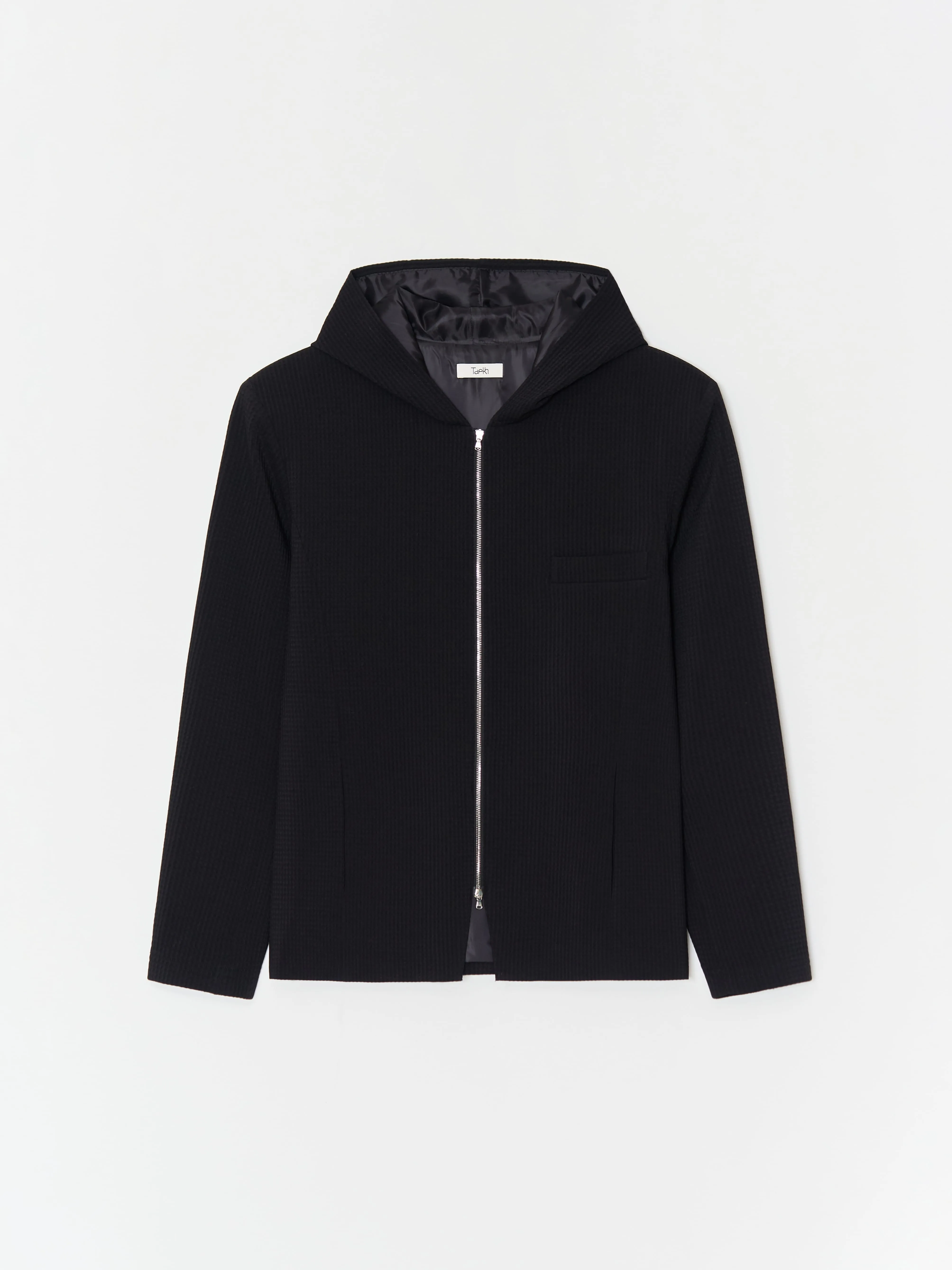 Tailored Hooded Jacket 001 _ Black sold by APOC