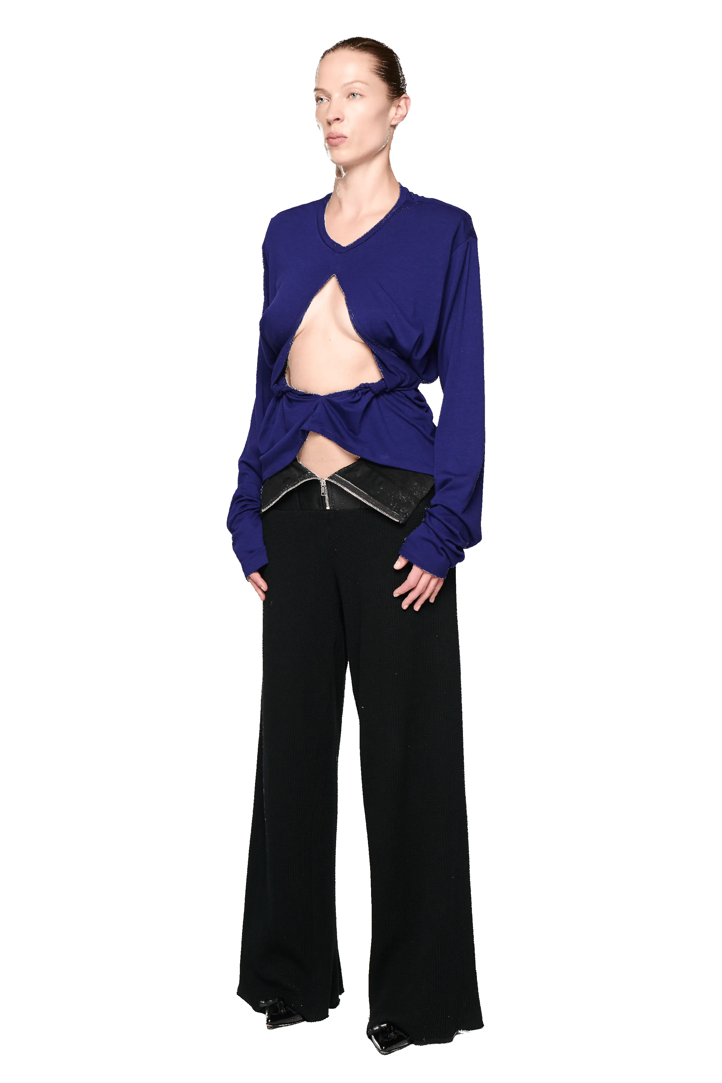Scrunch Long Sleeve - Purple sold by APOC product image thumbnail 3