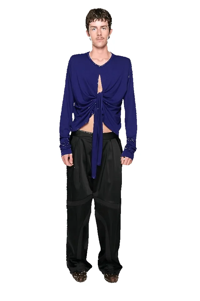 Scrunch Long Sleeve - Purple sold by APOC product image thumbnail 4
