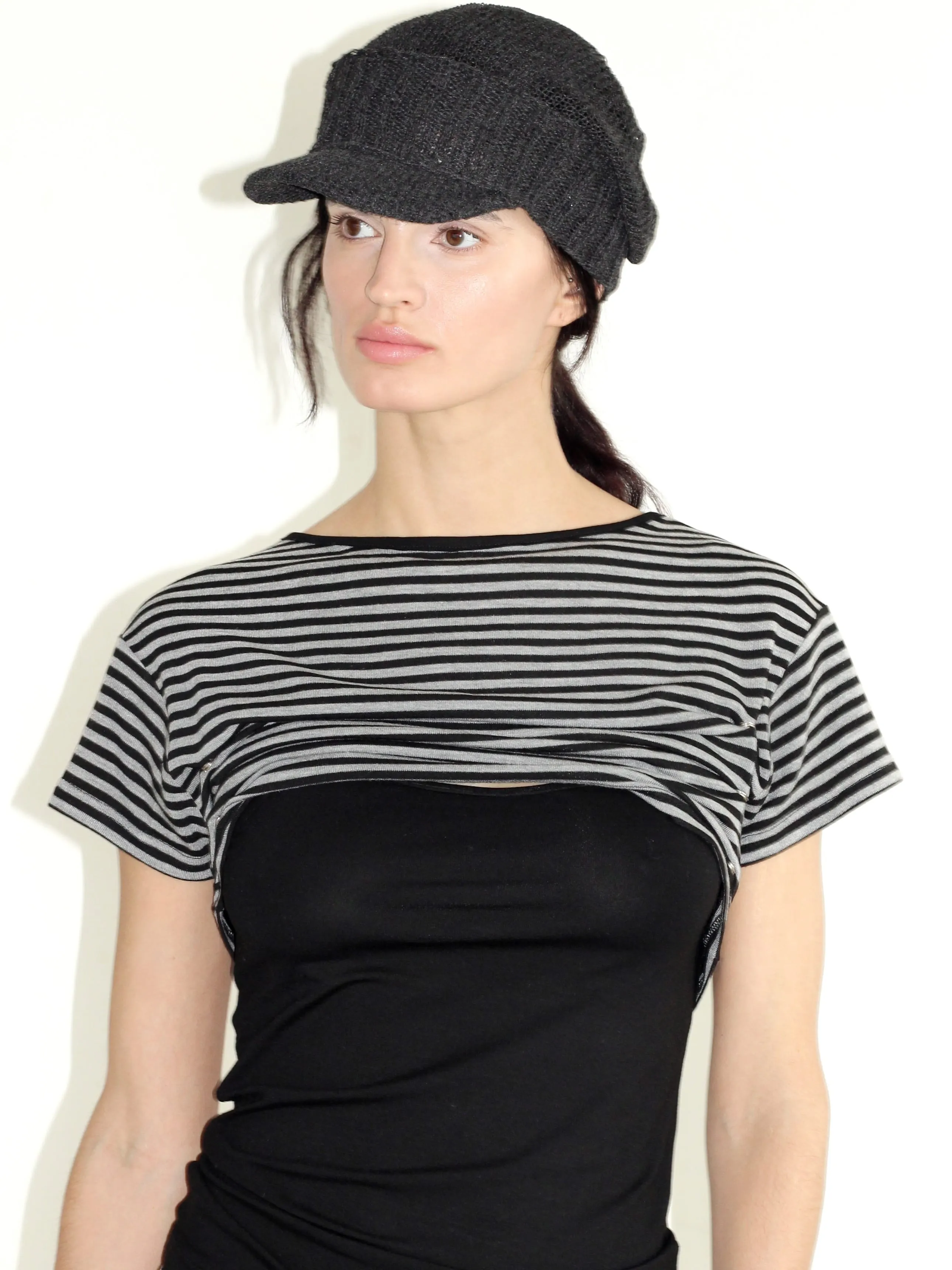 T-shirt Almost Grey+Black sold by APOC product image thumbnail 2