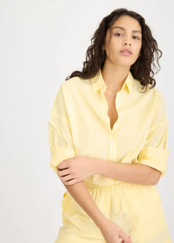 Chiara Long Sleeve Shirt - Classic - Limoncello made by LMND