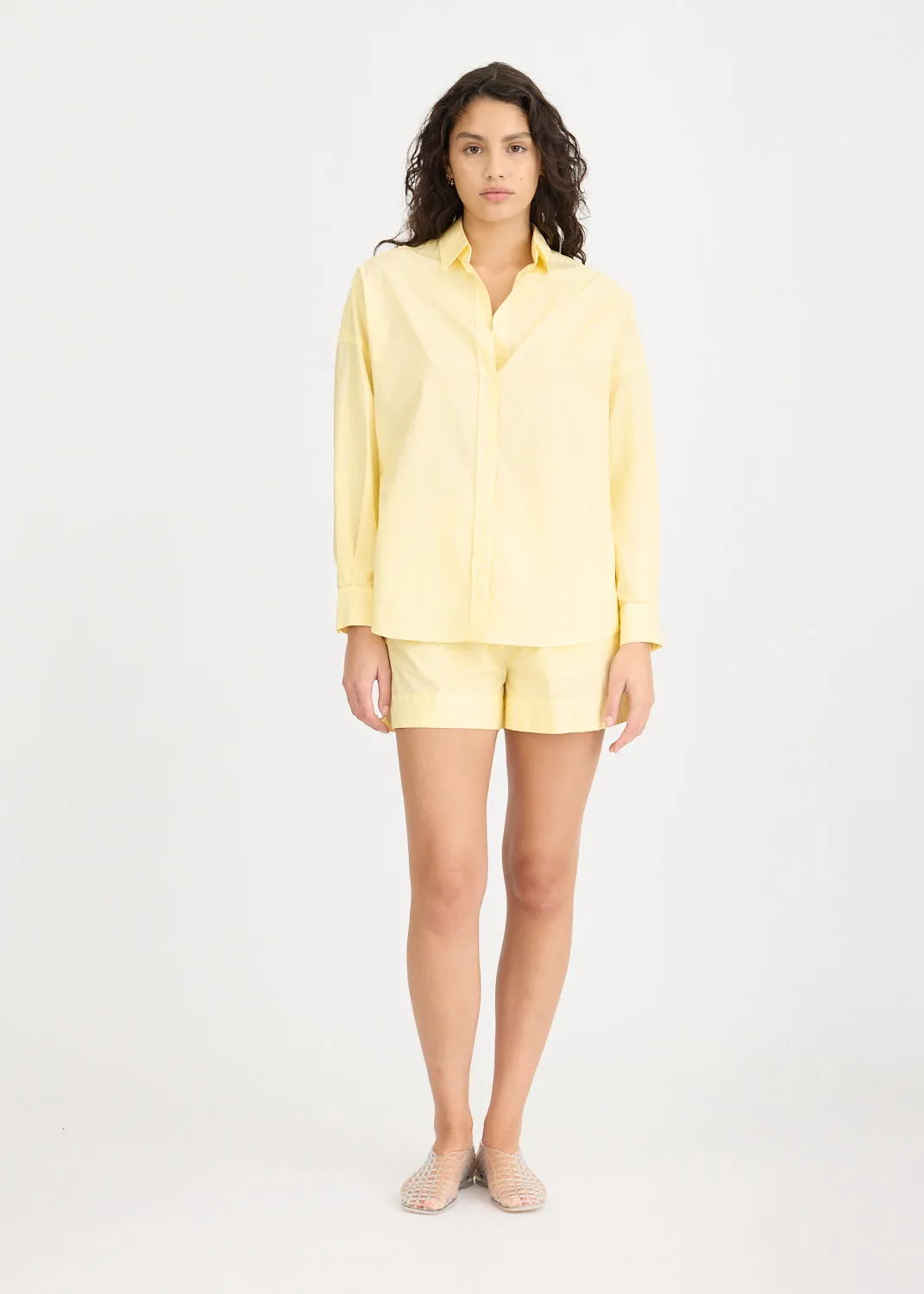 Chiara Long Sleeve Shirt - Classic - Limoncello sold by LMND product image thumbnail 2