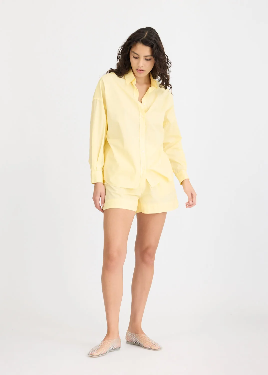 Chiara Long Sleeve Shirt - Classic - Limoncello sold by LMND product image thumbnail 5