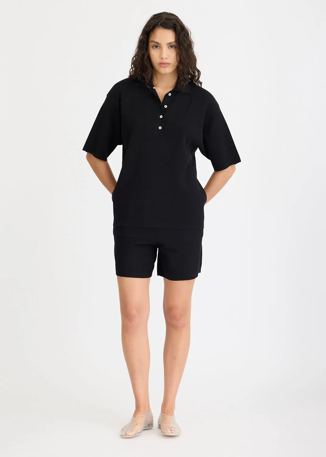 WR Knit Shorts - Black sold by LMND product image thumbnail 5