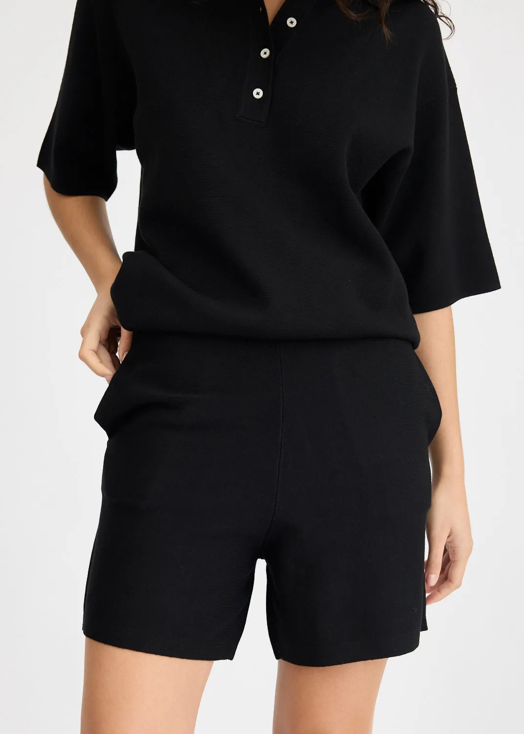 WR Knit Shorts - Black sold by LMND product image thumbnail 4