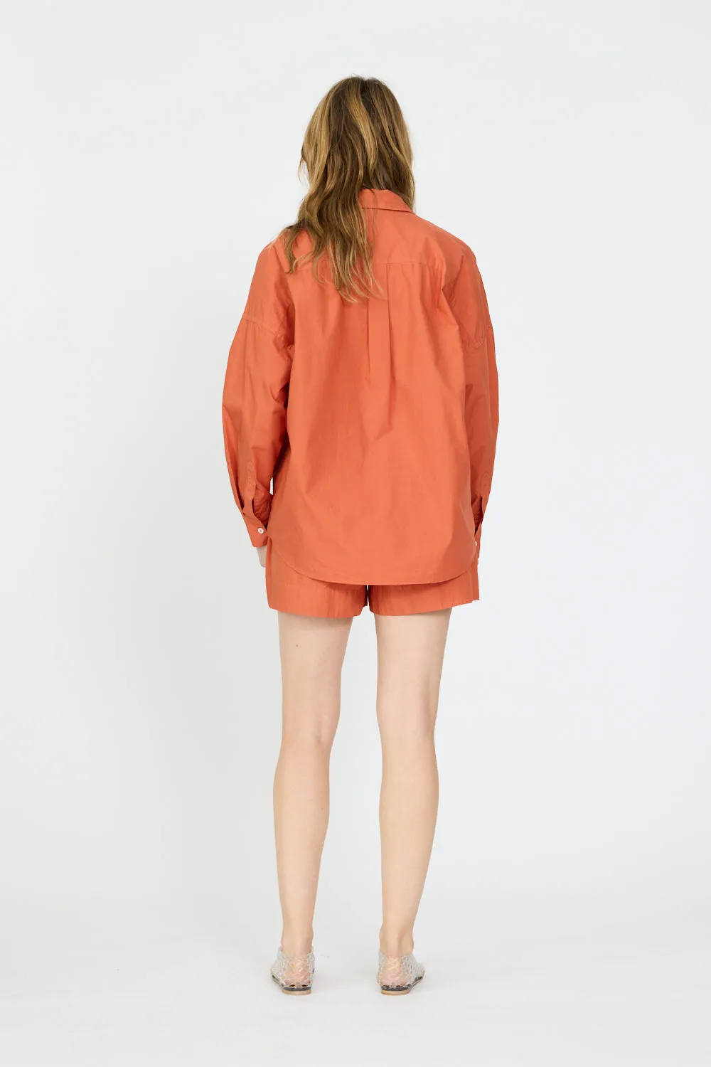Chiara Long Sleeve Shirt - Classic - Rust sold by LMND product image thumbnail 5