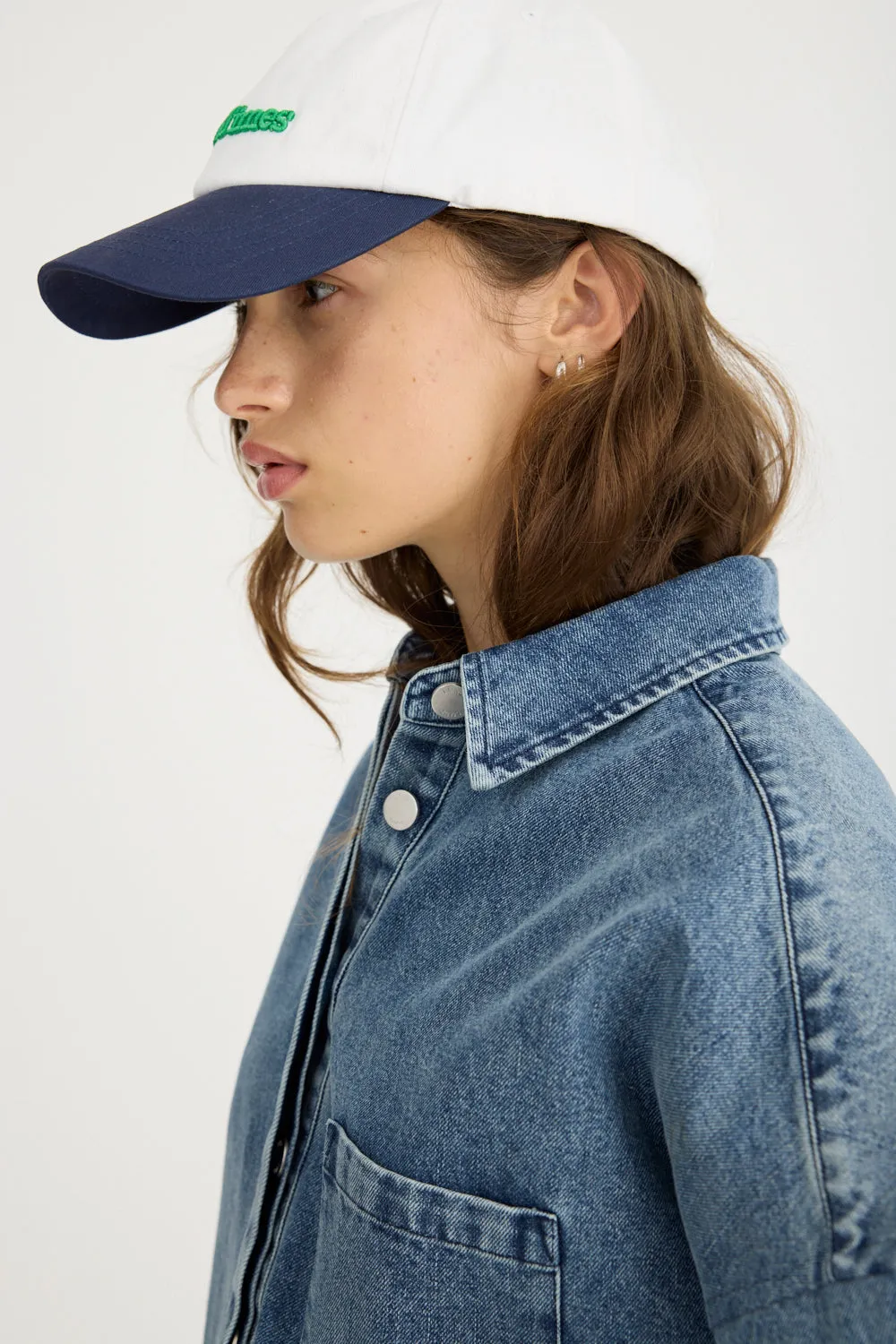 Good Times Cap - White/Navy/Light Verde sold by LMND product image thumbnail 3