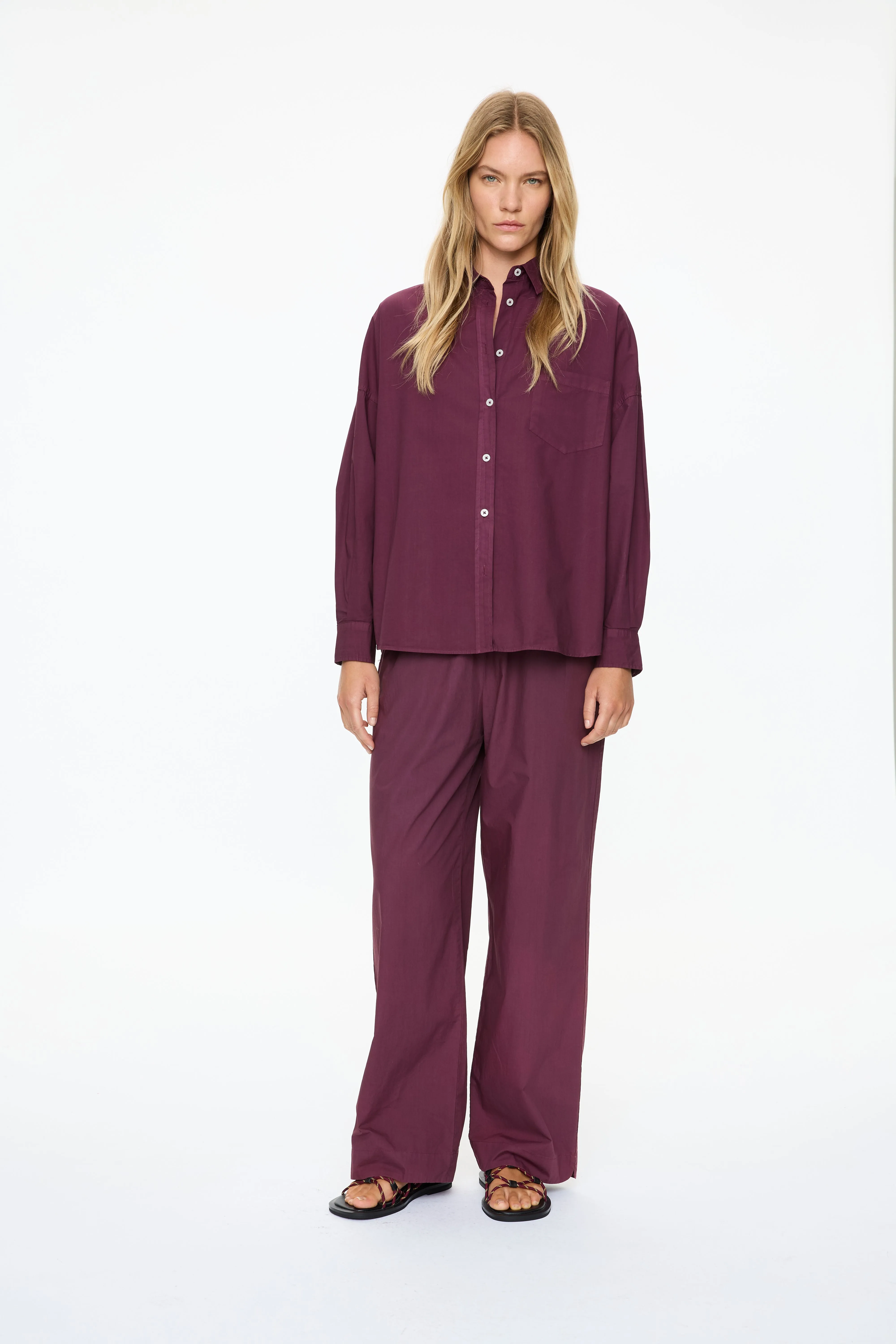 Chiara Shirt Classic - Cherry sold by LMND product image thumbnail 5