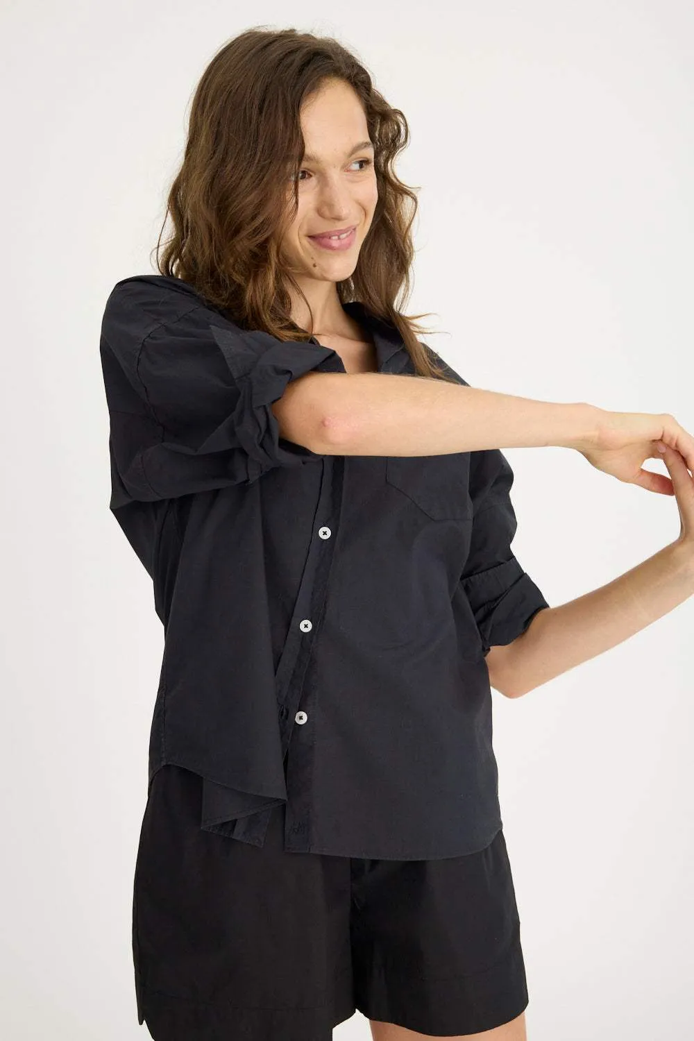 Chiara Long Sleeve Shirt - Classic - Black sold by LMND product image thumbnail 3