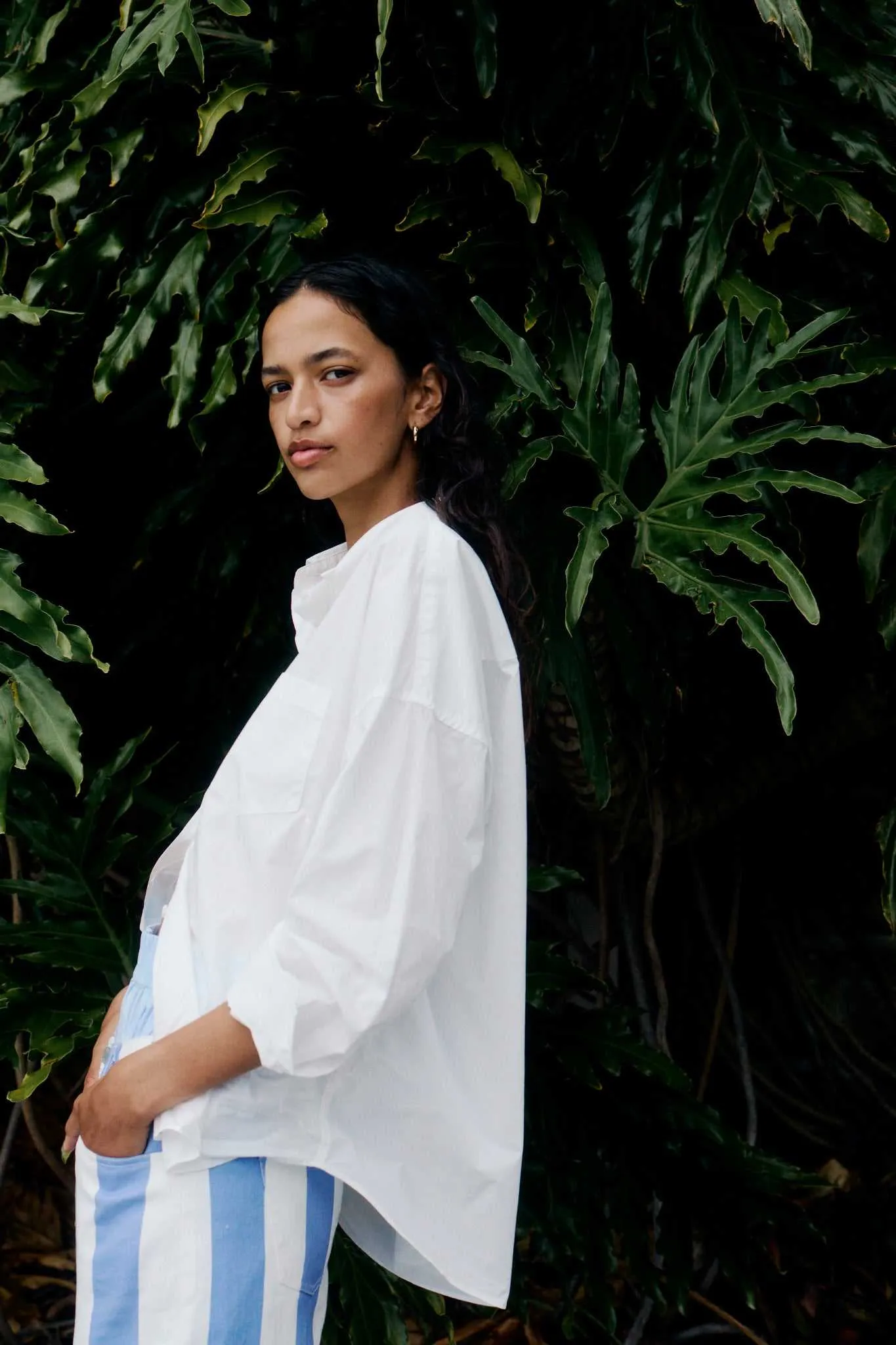 Chiara Long Sleeve Shirt - Classic - White sold by LMND product image thumbnail 5