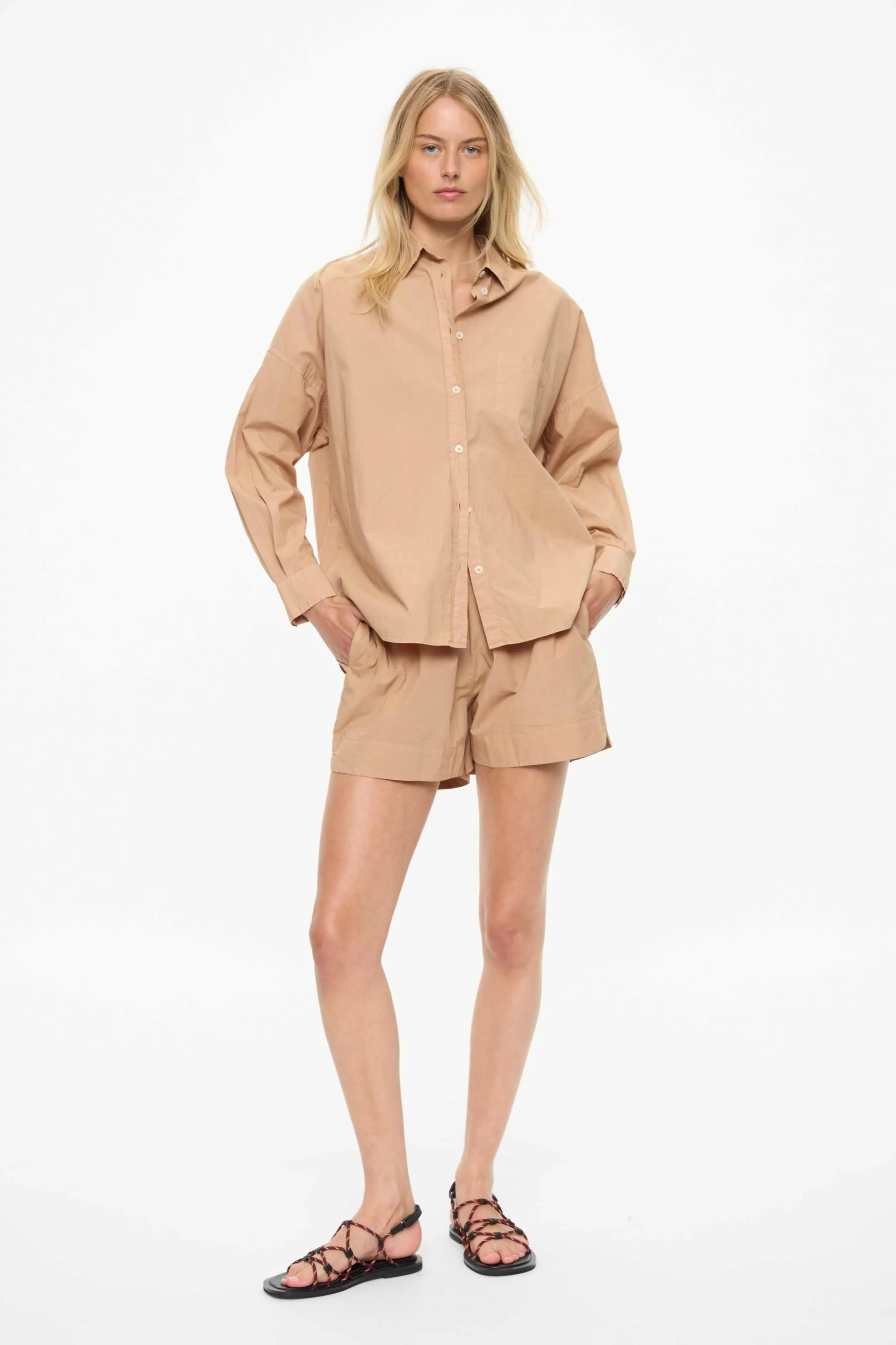 Chiara Long Sleeve Shirt - Classic - Toffee sold by LMND product image thumbnail 2