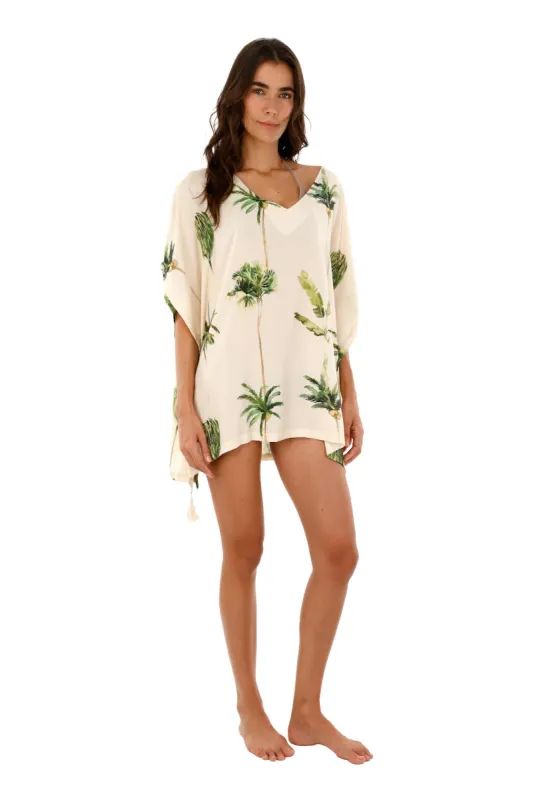 Island Bliss Brodie Kaftan sold by Malai Swimwear