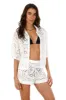 White Craf Meridien Shorts sold by Malai Swimwear