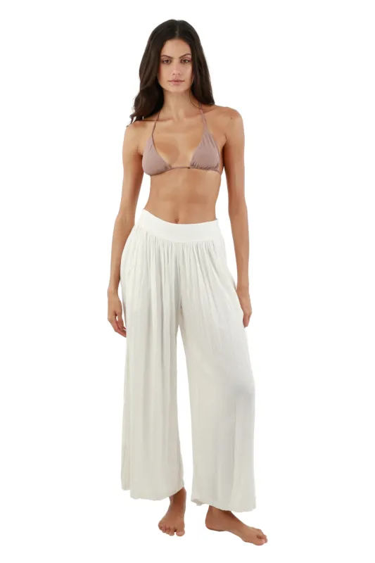 Eco White Flawless Pant sold by Malai Swimwear