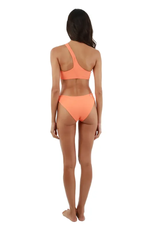 Sunset Orange Neo Paramount Bottom sold by Malai Swimwear