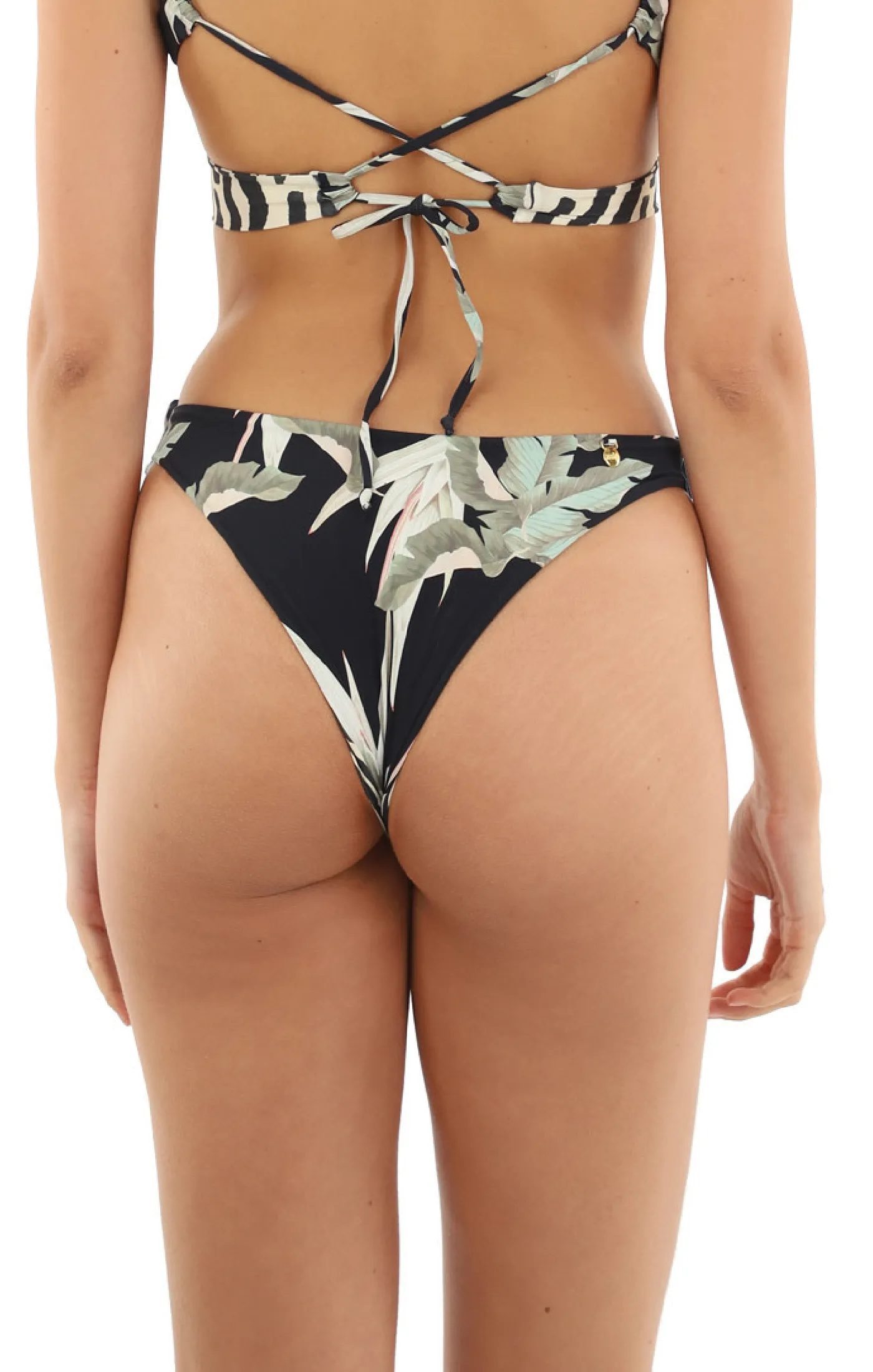 Dark Tropical Periwinkle Elite Bottom sold by Malai Swimwear