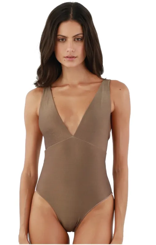 Sparkling Sun Kiss Misha One Piece sold by Malai Swimwear