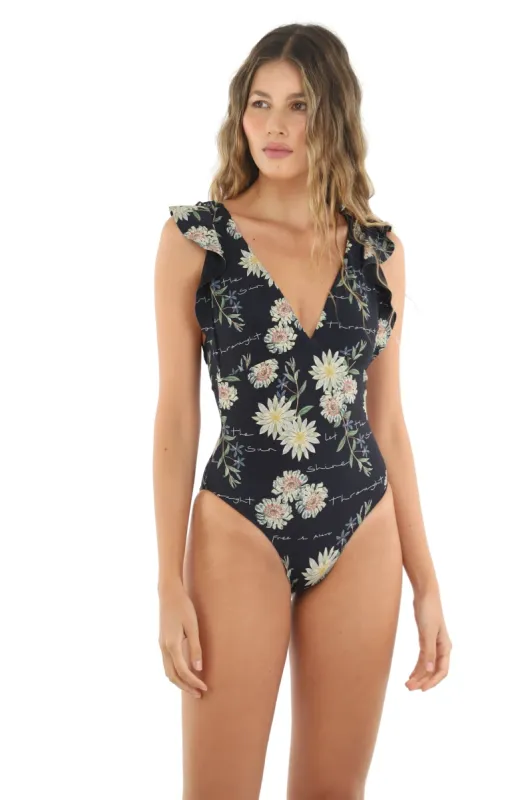 Alive Bloom Mushy One Piece sold by Malai Swimwear