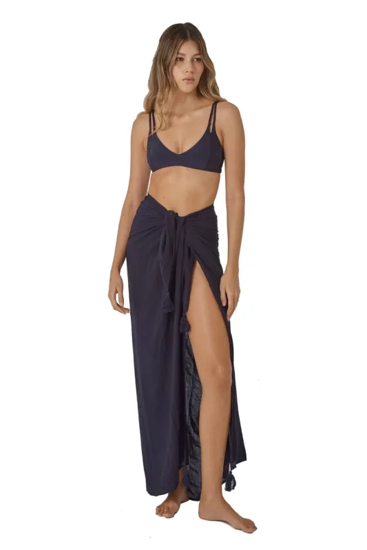 Black The Must Pareo sold by Malai Swimwear