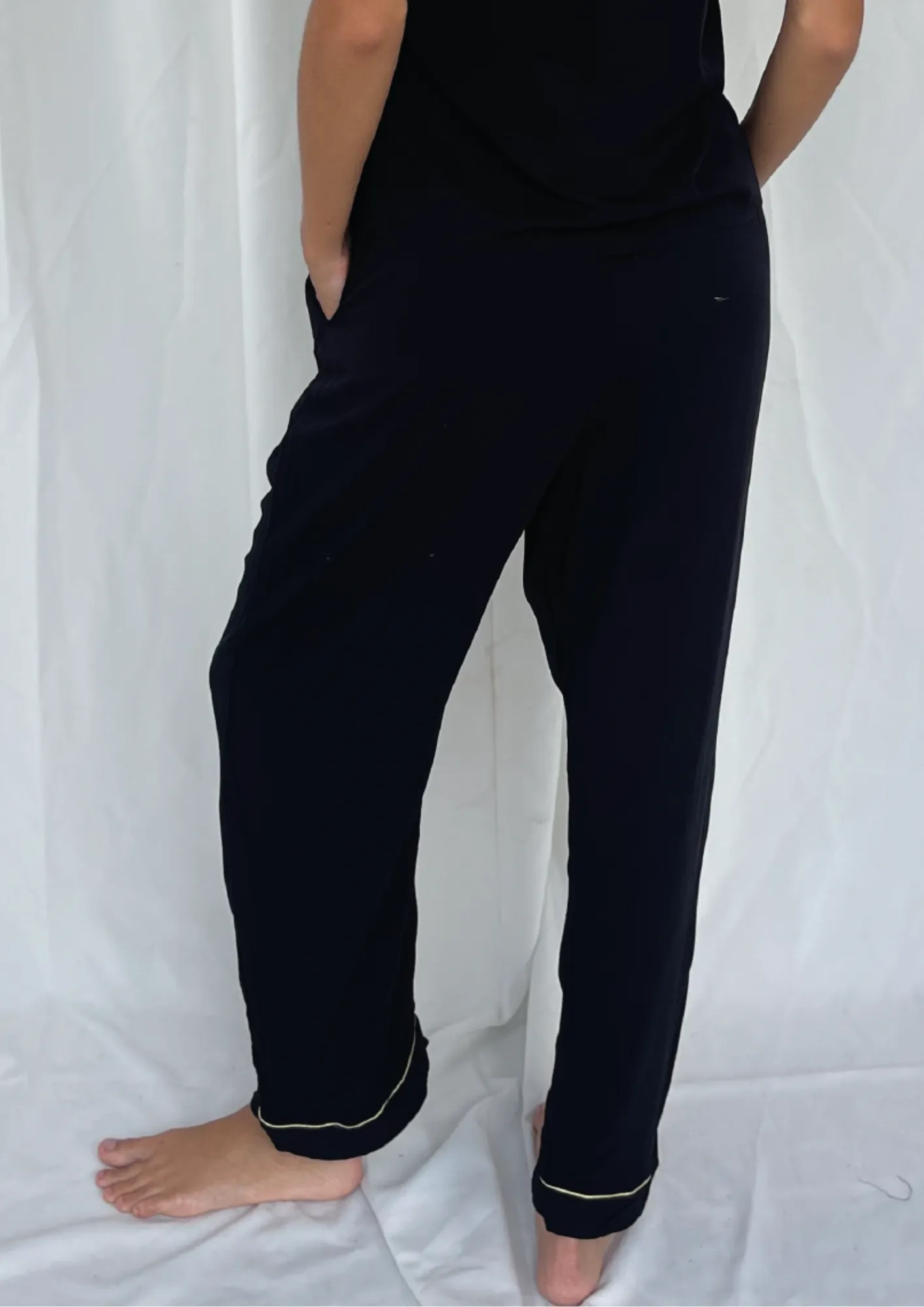 Black Pijama Pant sold by Malai Swimwear product image thumbnail 2