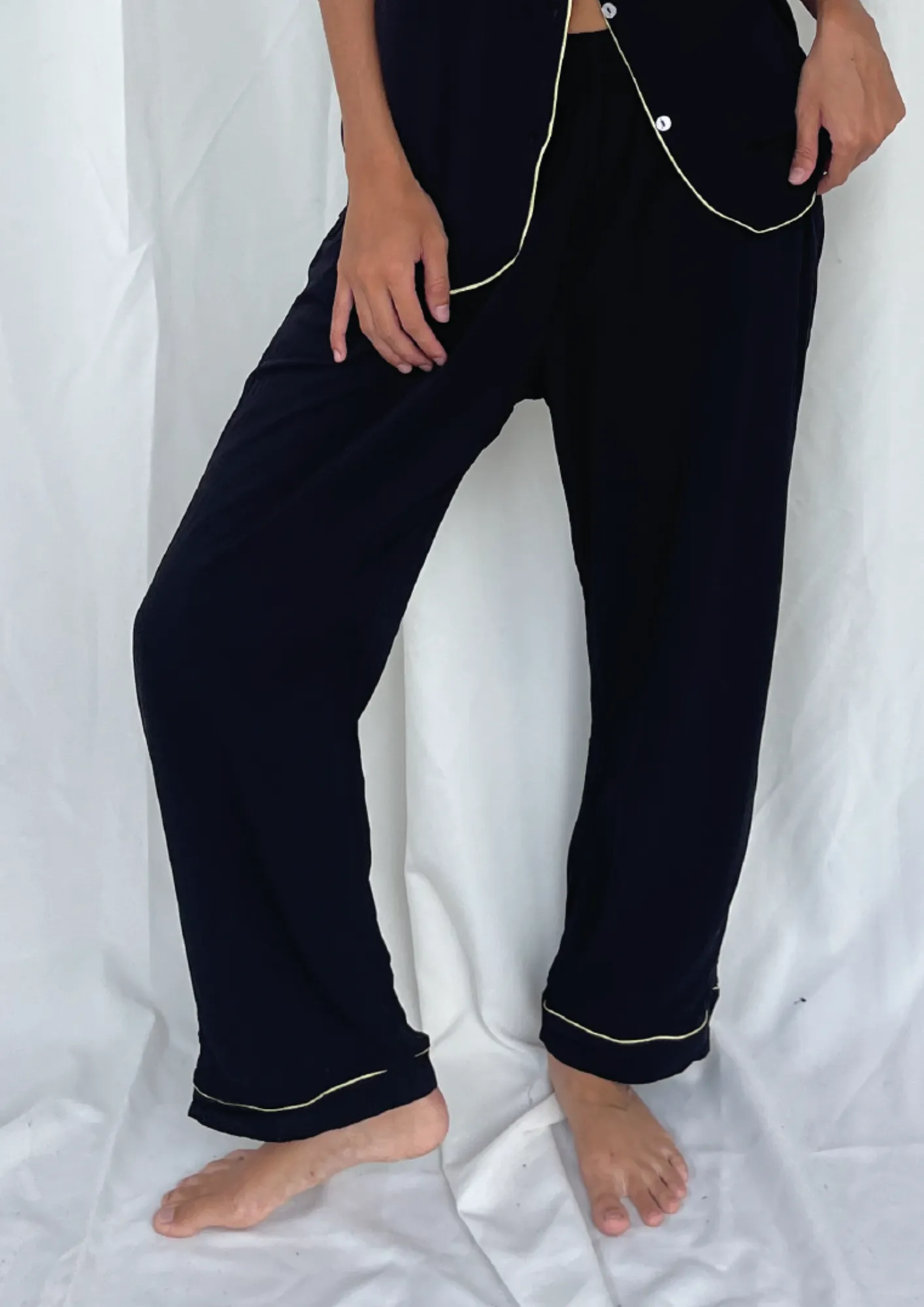 Black Pijama Pant sold by Malai Swimwear product image thumbnail 3