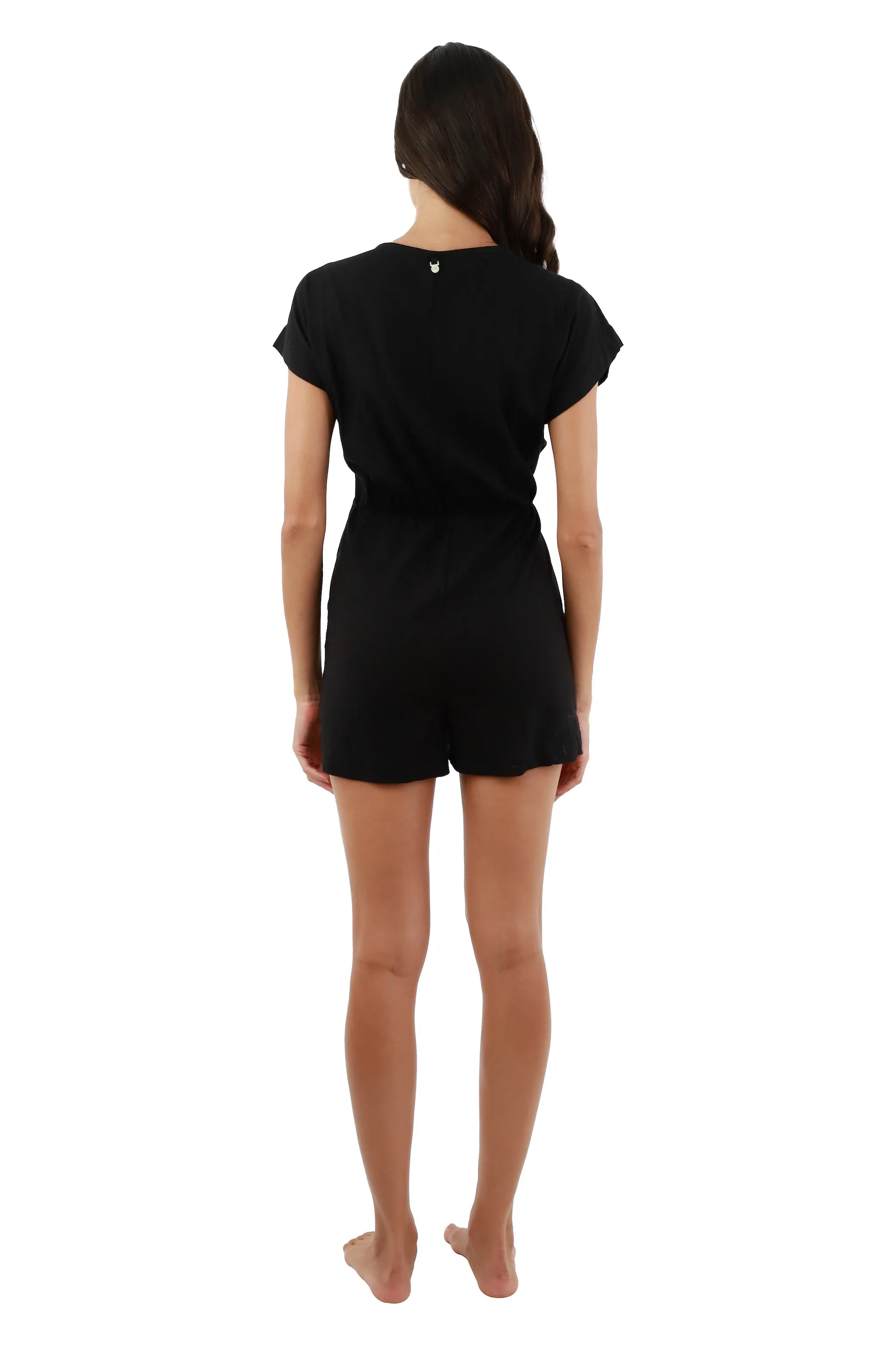 Black Isla Jumpsuit sold by Malai Swimwear product image thumbnail 2