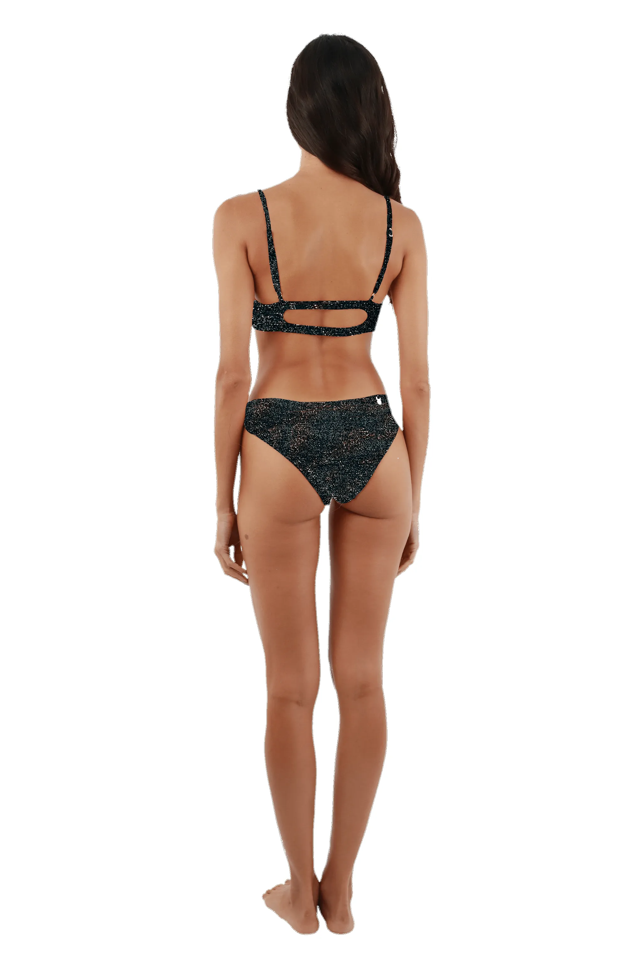 Sparkling Black Eloween Top sold by Malai Swimwear product image thumbnail 2