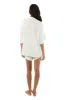 Eco White Leli Short sold by Malai Swimwear