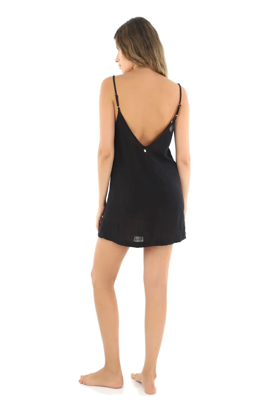 Black Lasso Dress sold by Malai Swimwear product image thumbnail 2