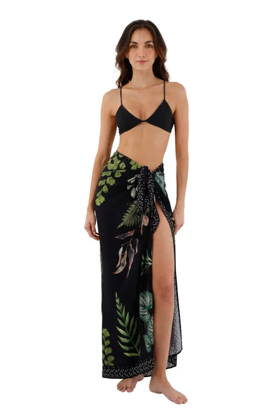 Fungi Forest The Musk Pareo sold by Malai Swimwear