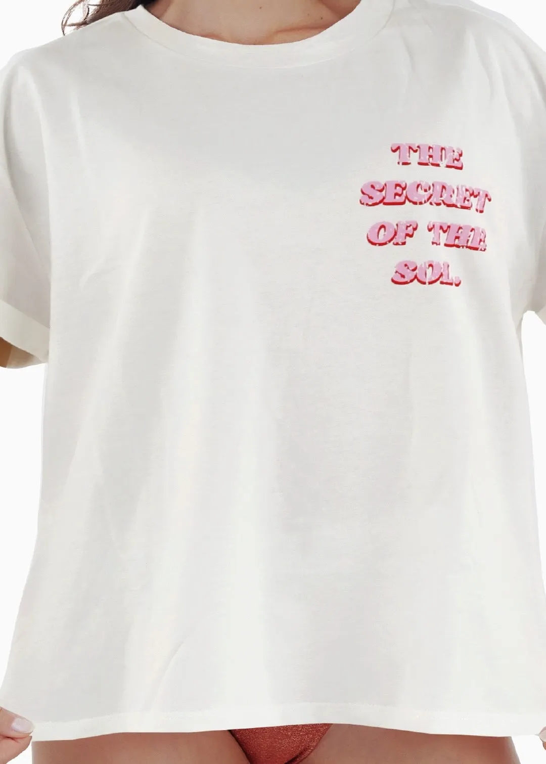 Secret Sol T-Shirt sold by Malai Swimwear product image thumbnail 2