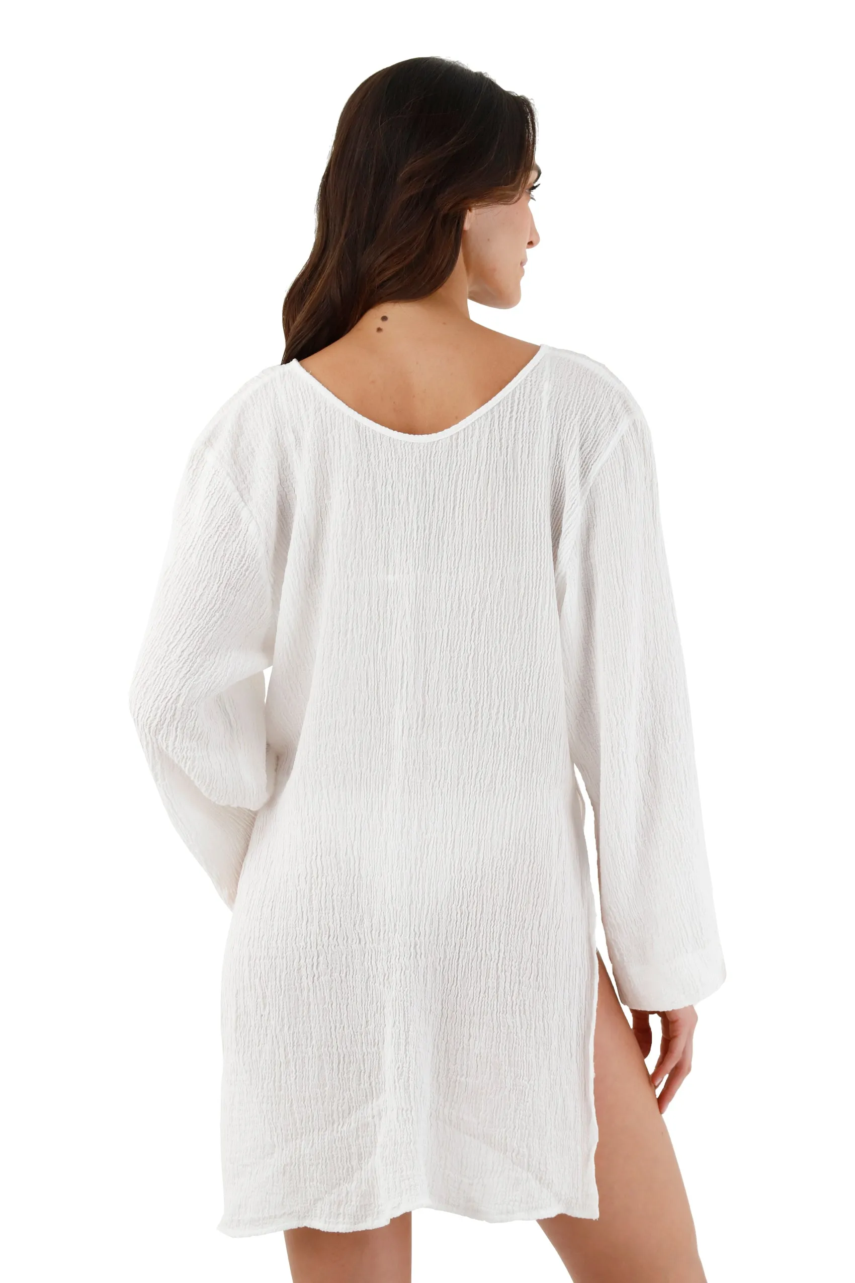 White Brisa Dresses sold by Malai Swimwear product image thumbnail 3