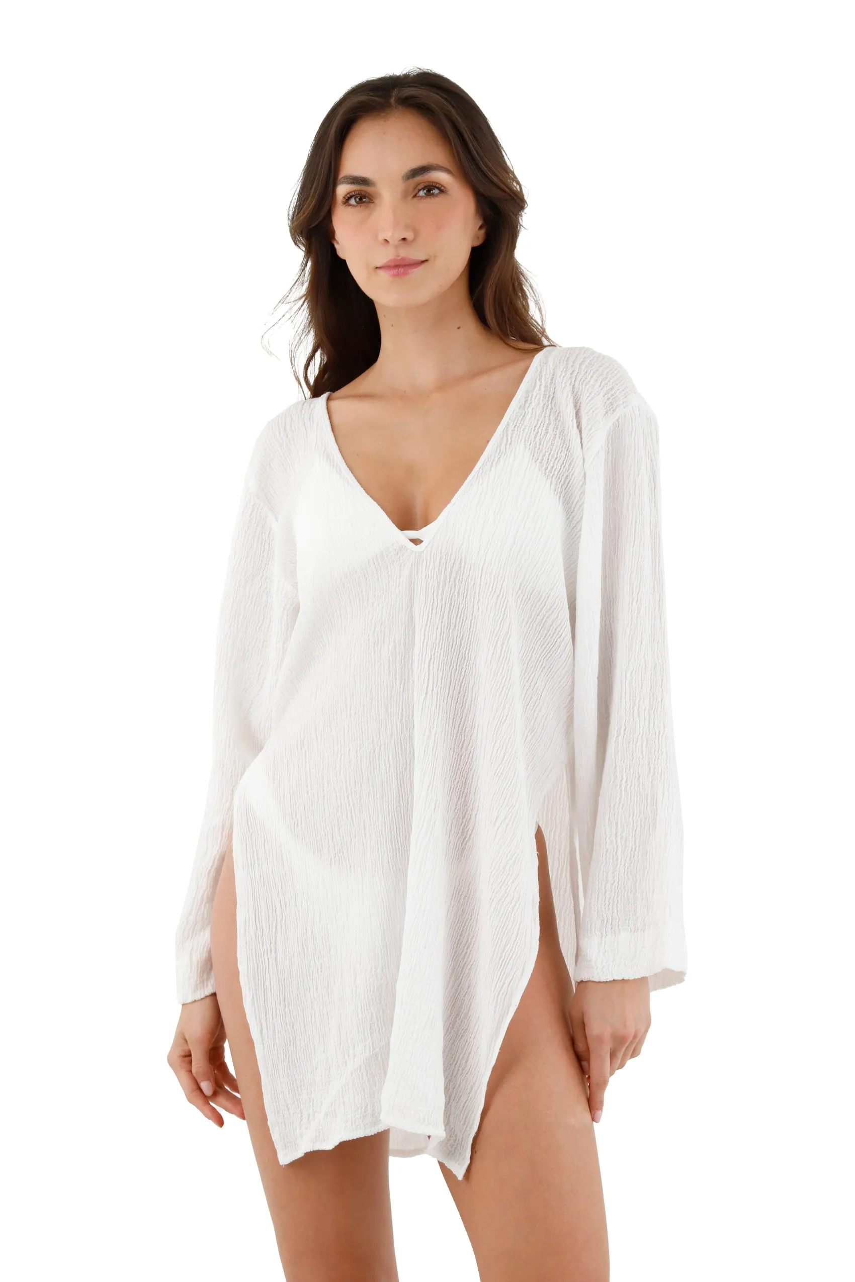 White Brisa Dresses sold by Malai Swimwear