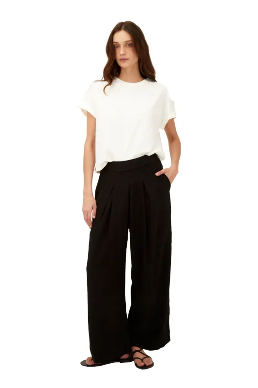 Black Ageless Pant sold by Malai Swimwear