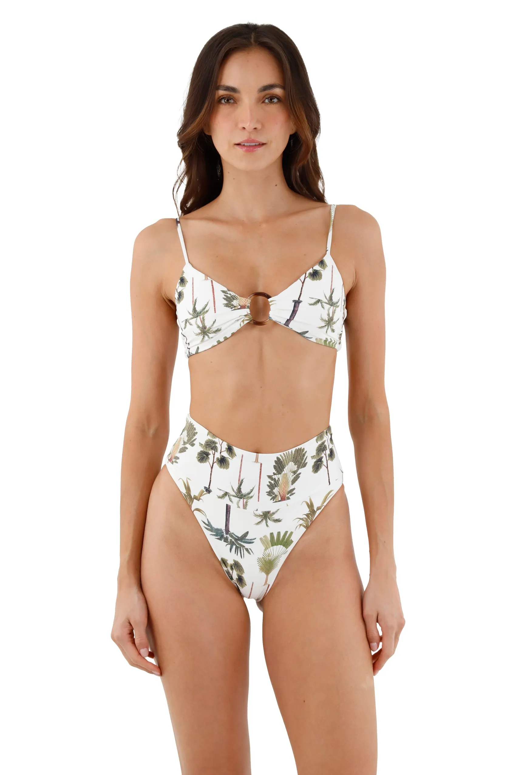Green Wood Mazu Top sold by Malai Swimwear